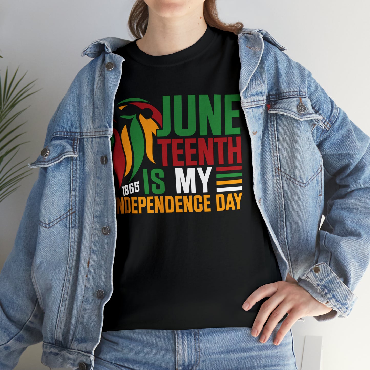 Independence DTF Print Unisex Heavy Cotton Tee