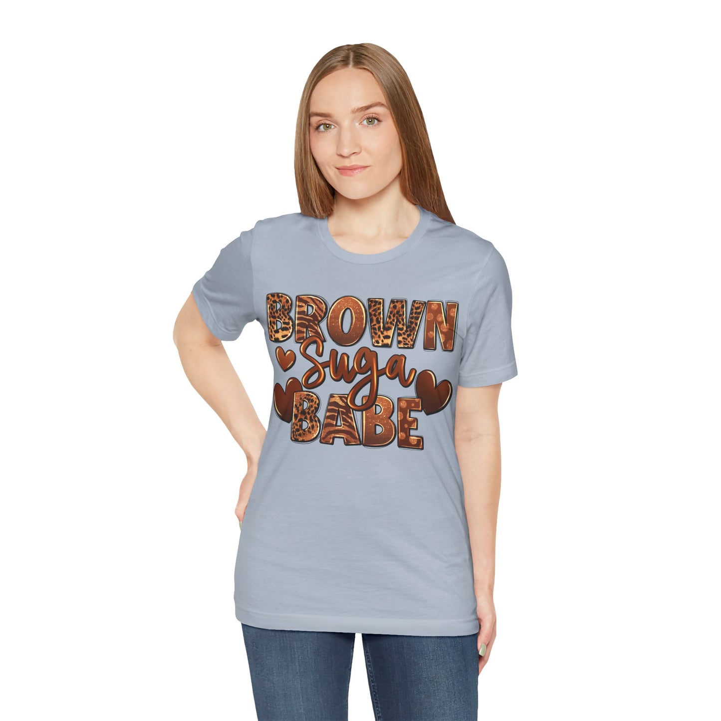 Brown Sugar Unisex Jersey Short Sleeve Tee