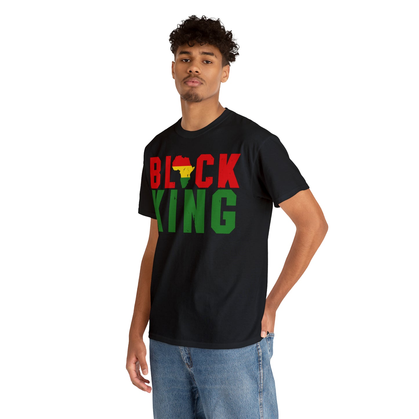Black King Unisex Heavy Cotton Tee