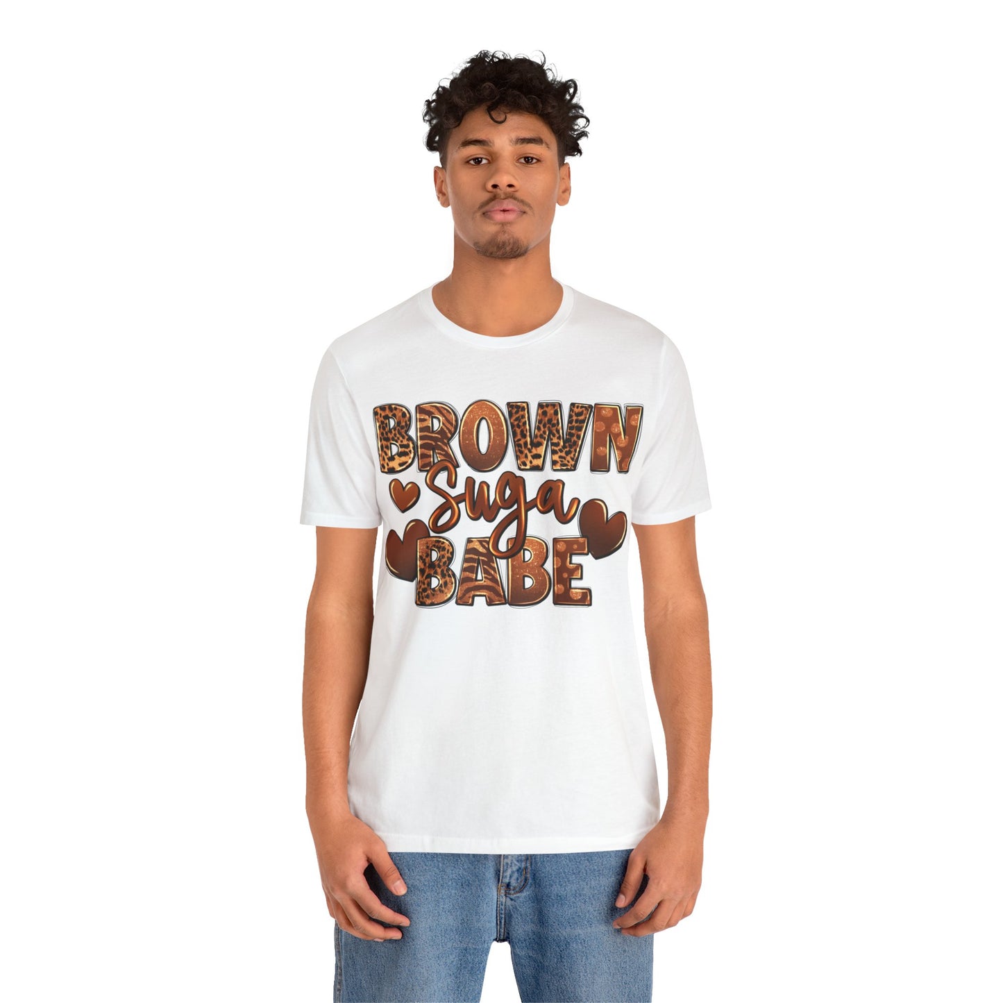 Brown Sugar Unisex Jersey Short Sleeve Tee