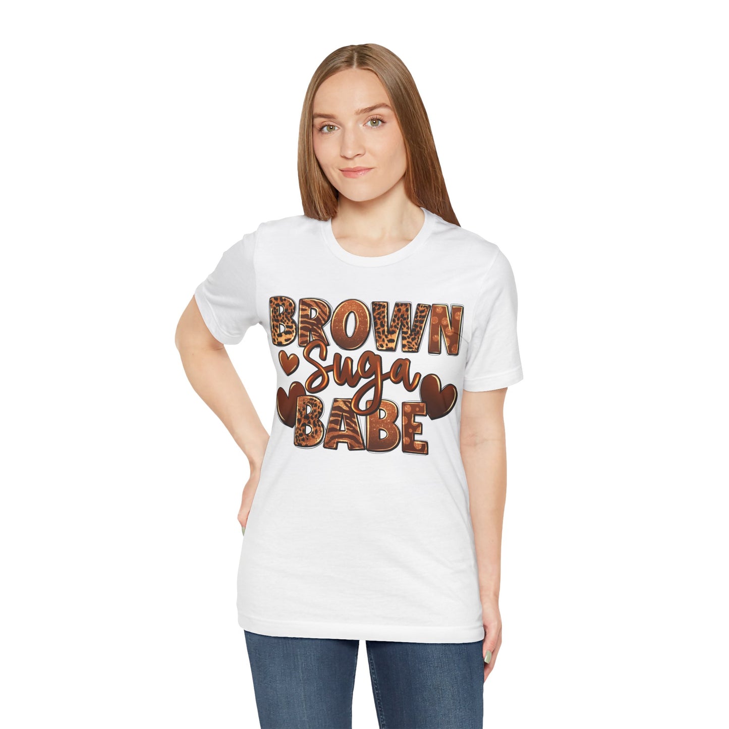 Brown Sugar Unisex Jersey Short Sleeve Tee