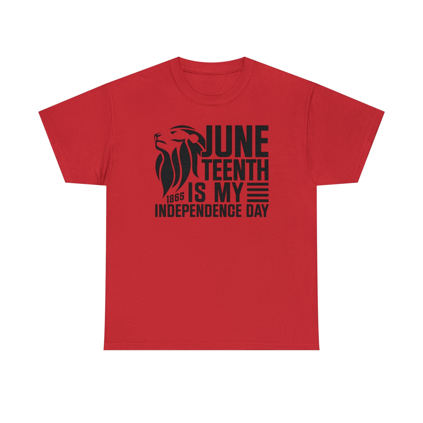 Independence (Vinyl Cut-1 Color) Unisex Heavy Cotton Tee