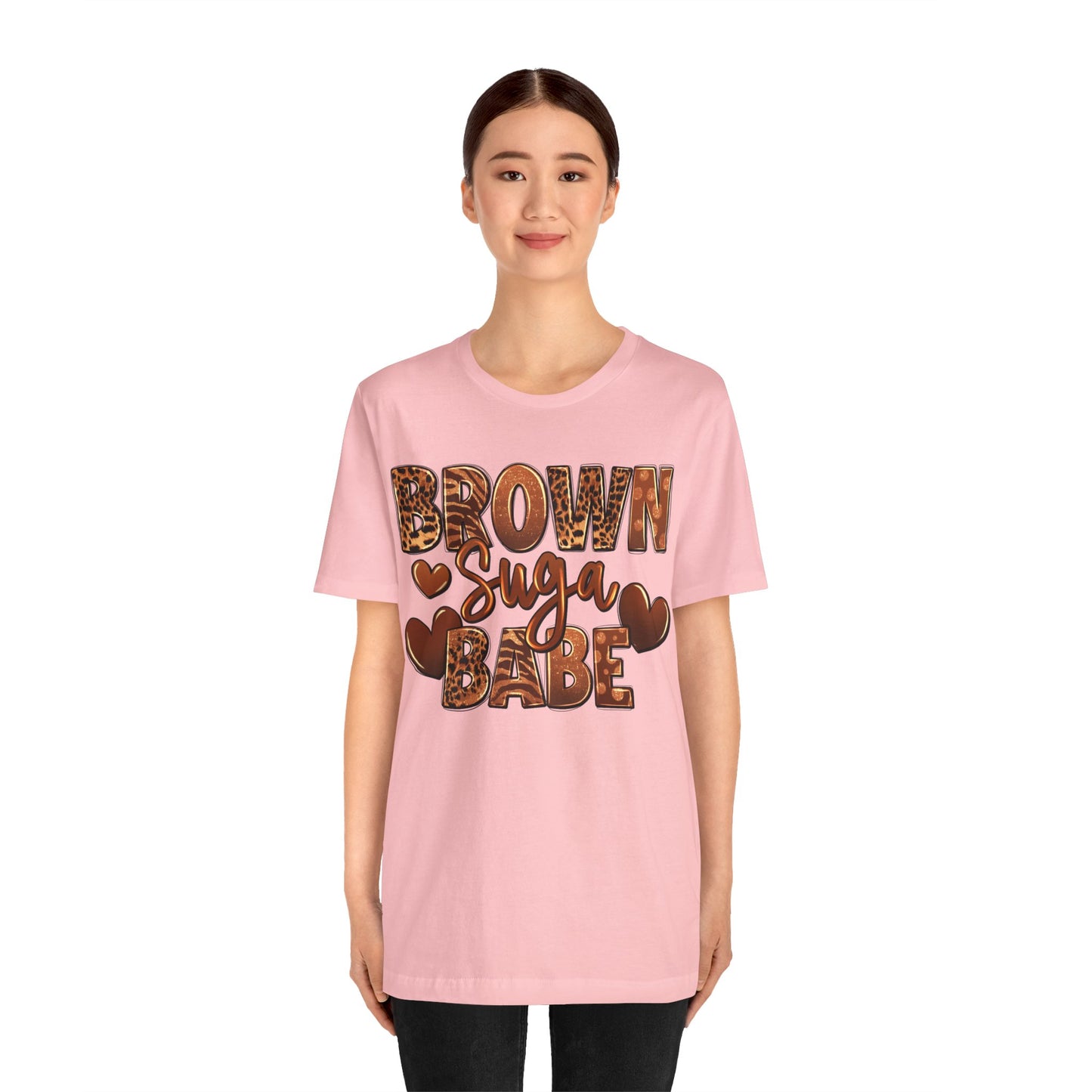 Brown Sugar Unisex Jersey Short Sleeve Tee