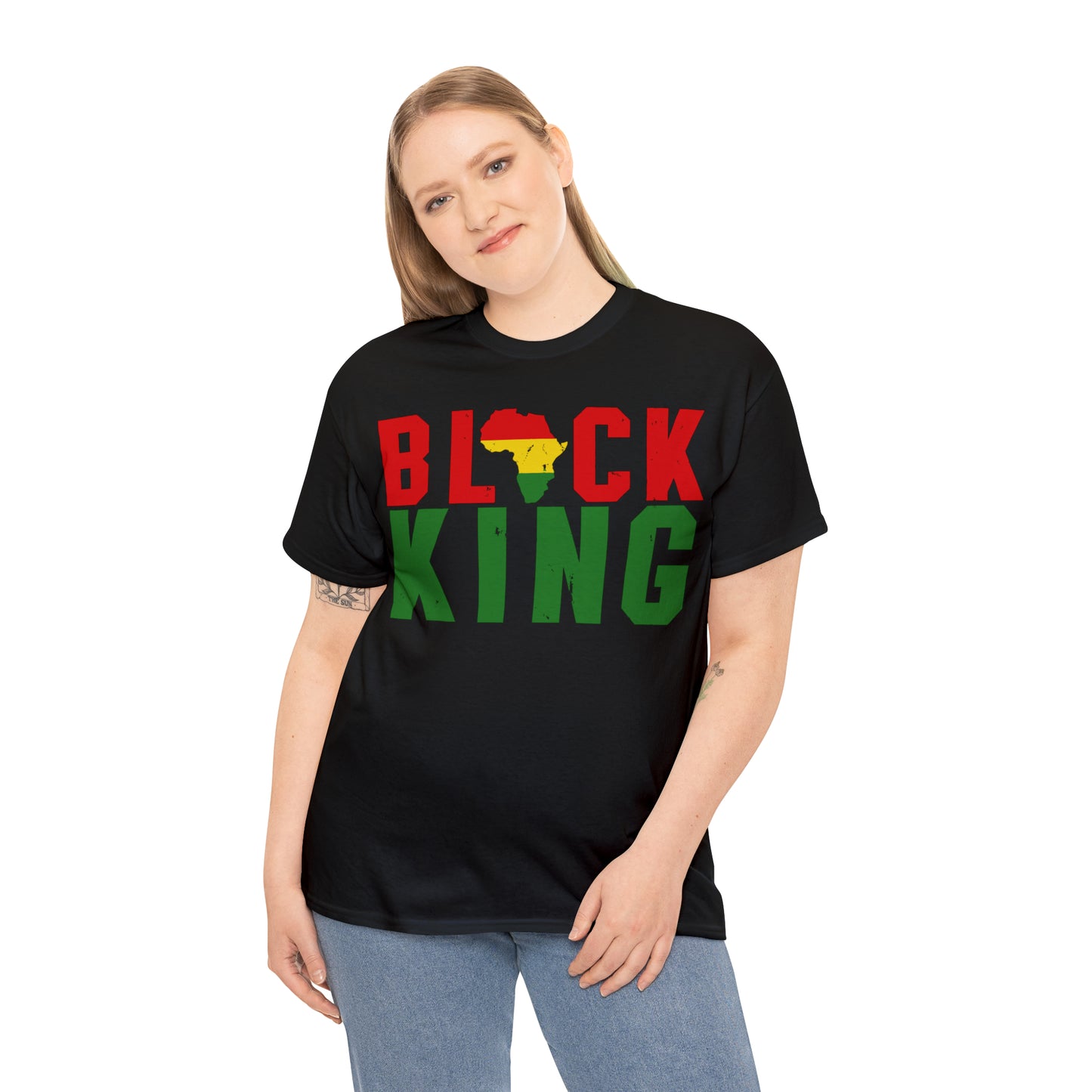 Black King Unisex Heavy Cotton Tee