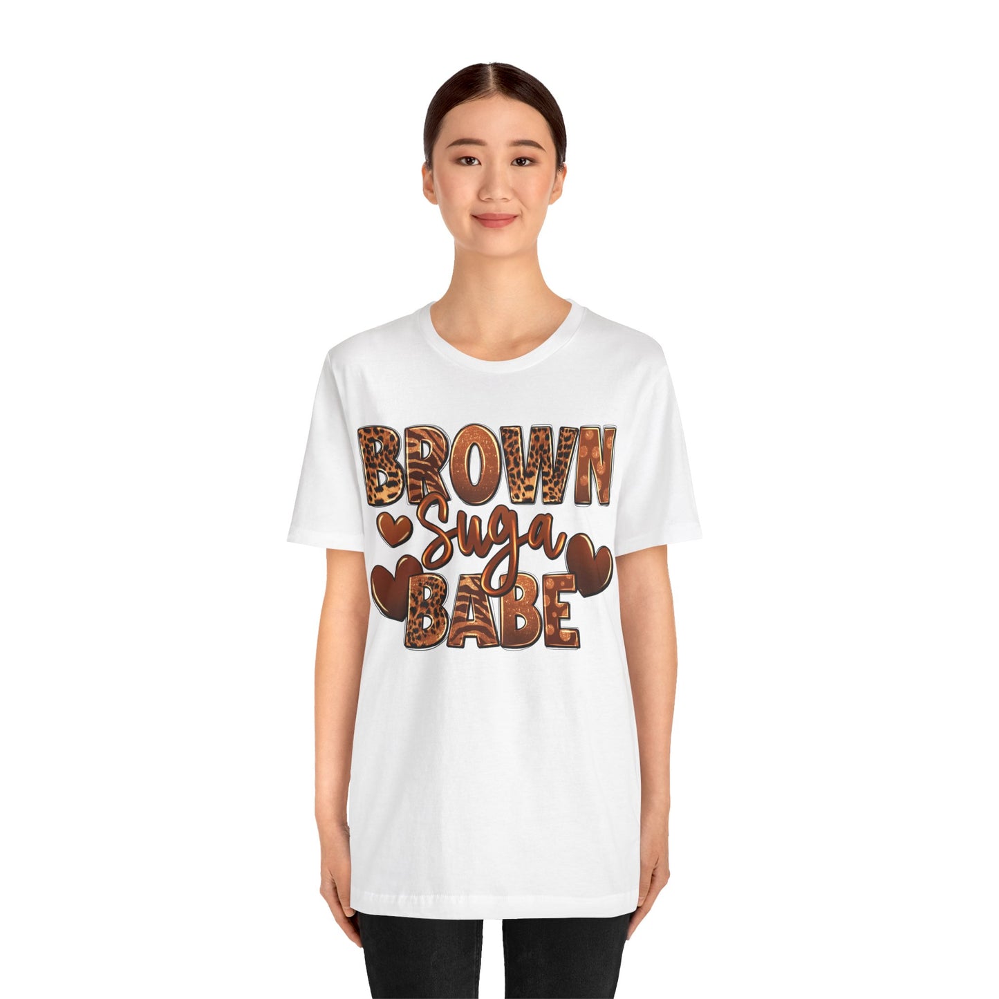 Brown Sugar Unisex Jersey Short Sleeve Tee
