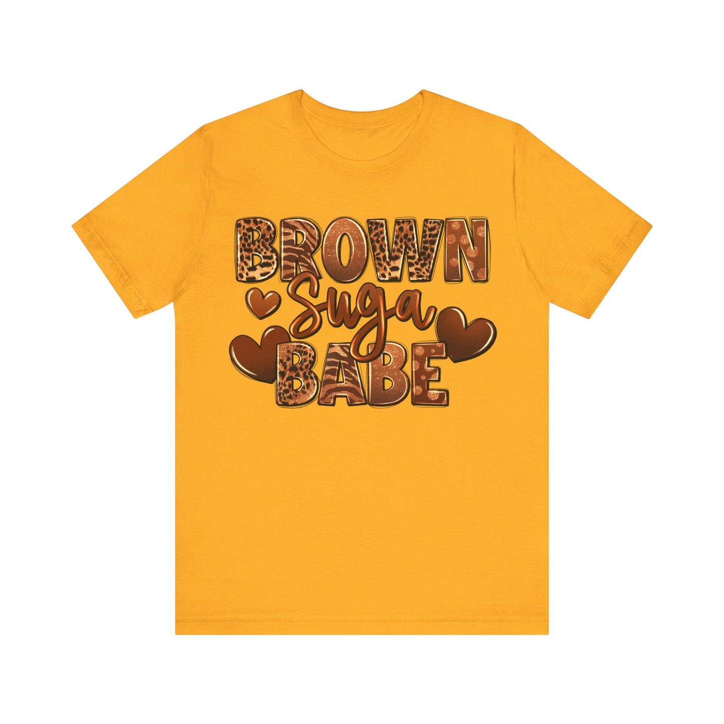 Brown Sugar Unisex Jersey Short Sleeve Tee