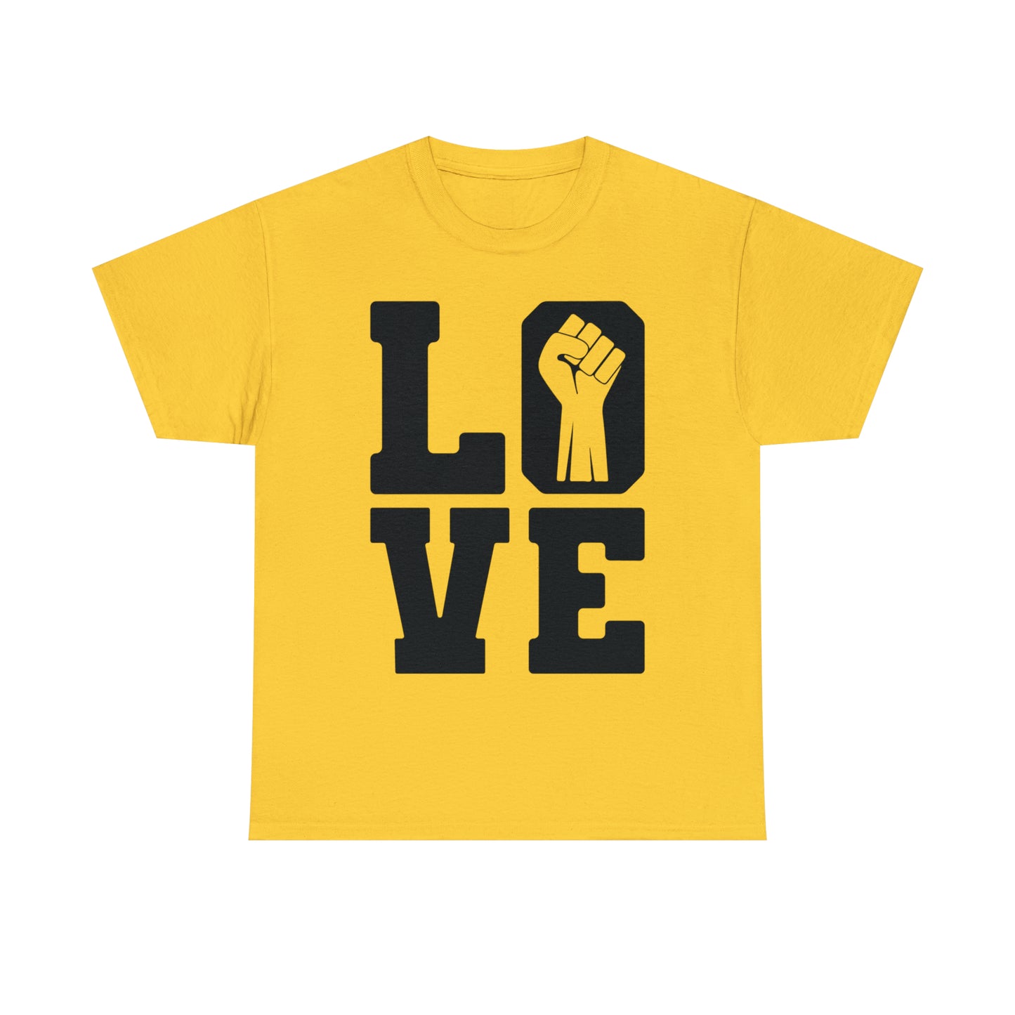 Love (Vinyl Cut-1Color) Unisex Heavy Cotton Tee