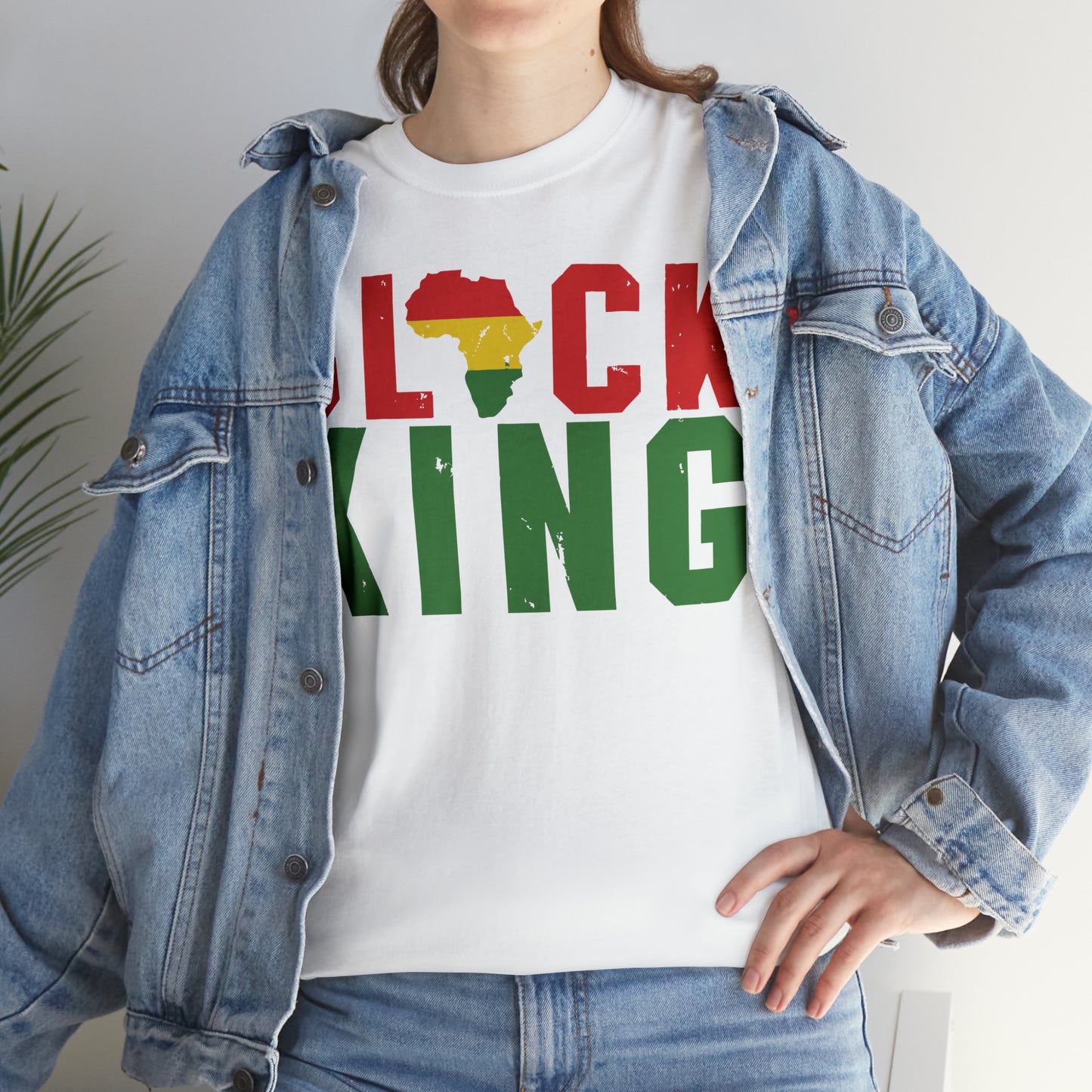 Black King Unisex Heavy Cotton Tee
