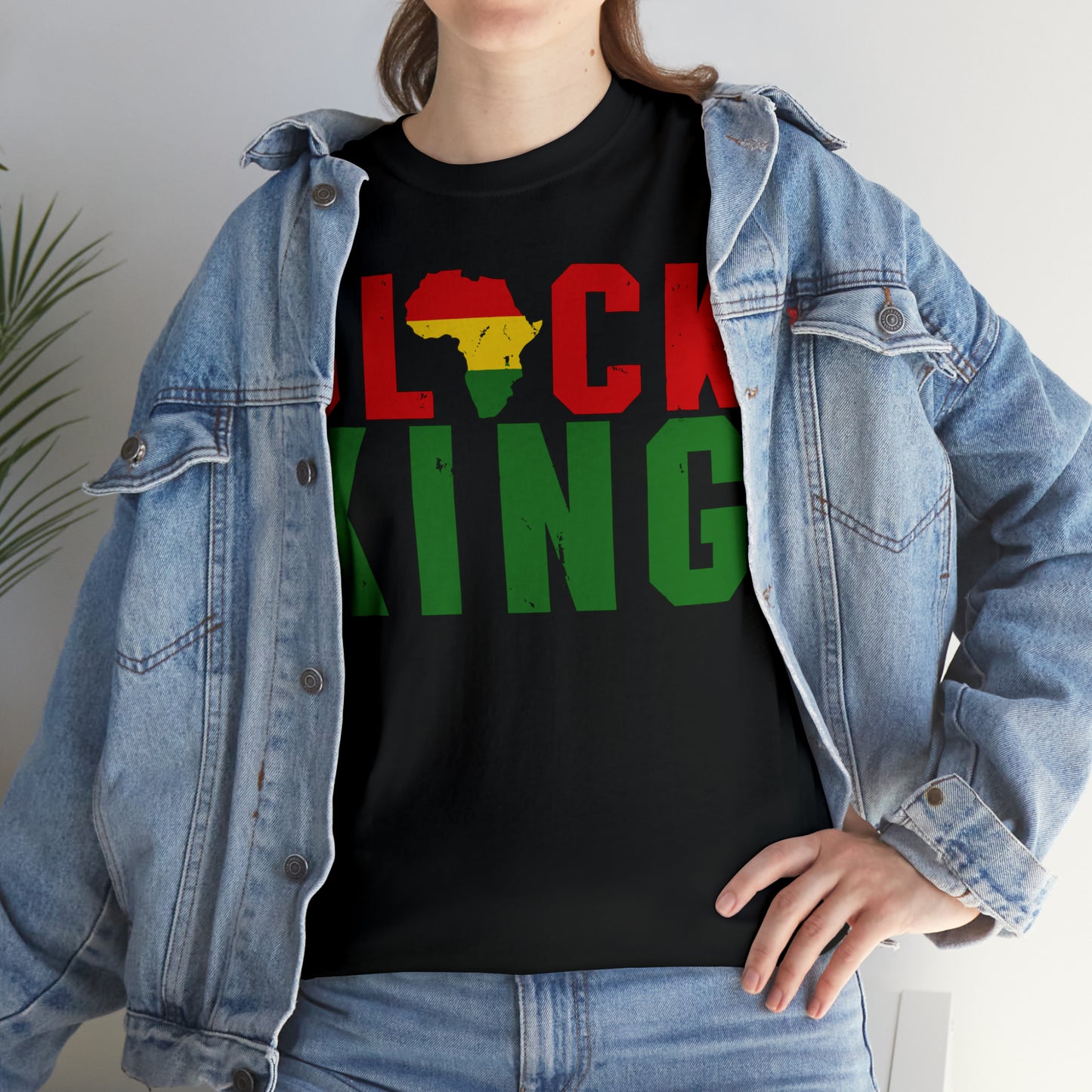 Black King Unisex Heavy Cotton Tee