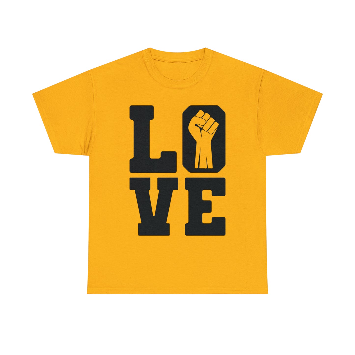 Love (Vinyl Cut-1Color) Unisex Heavy Cotton Tee