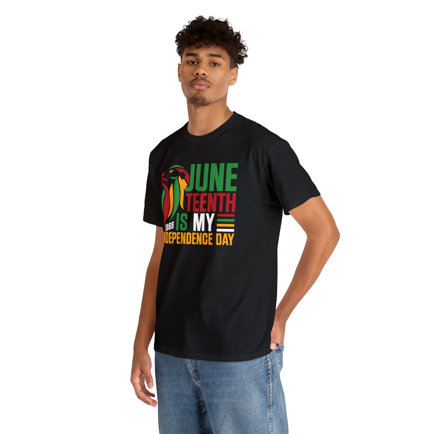 Independence DTF Print Unisex Heavy Cotton Tee