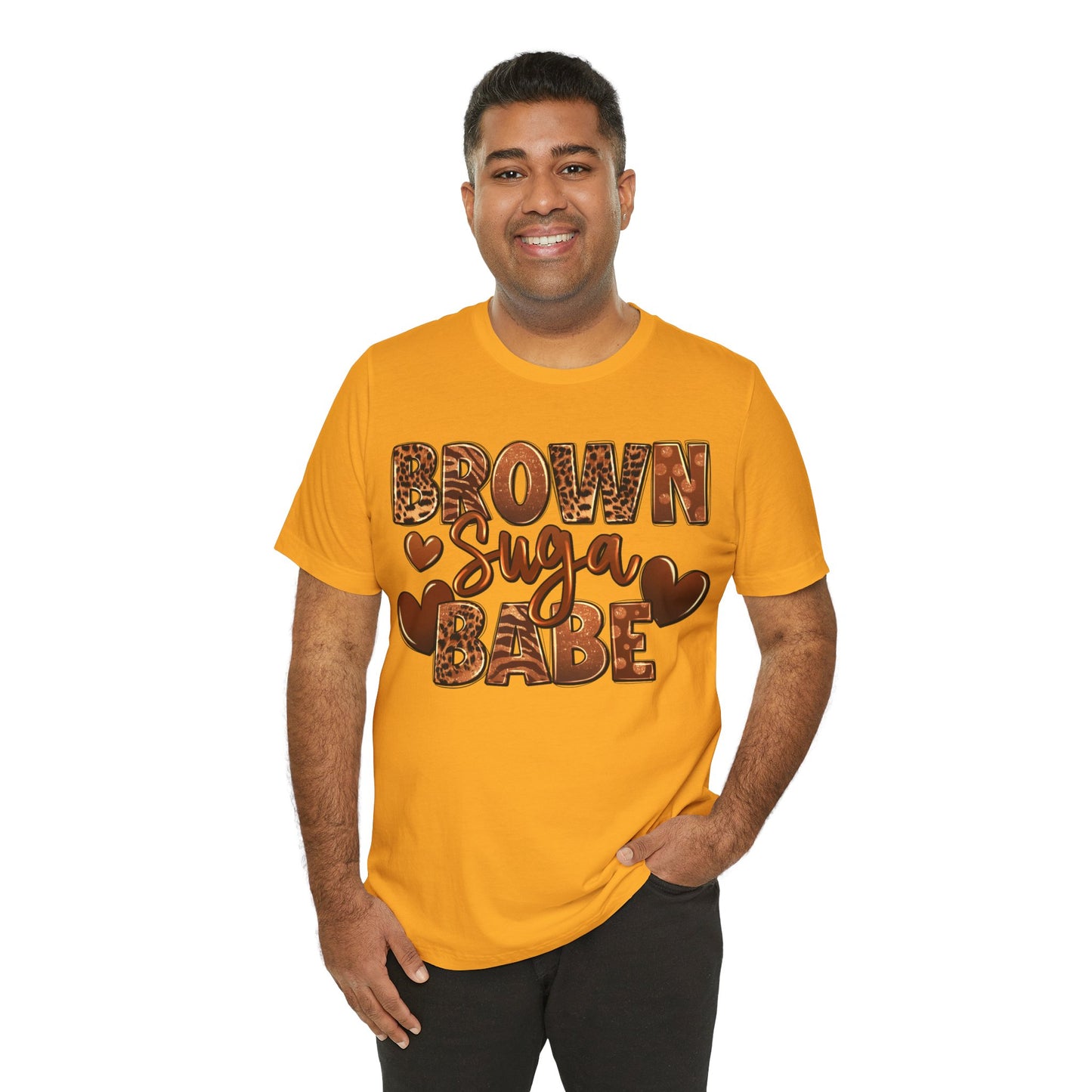 Brown Sugar Unisex Jersey Short Sleeve Tee