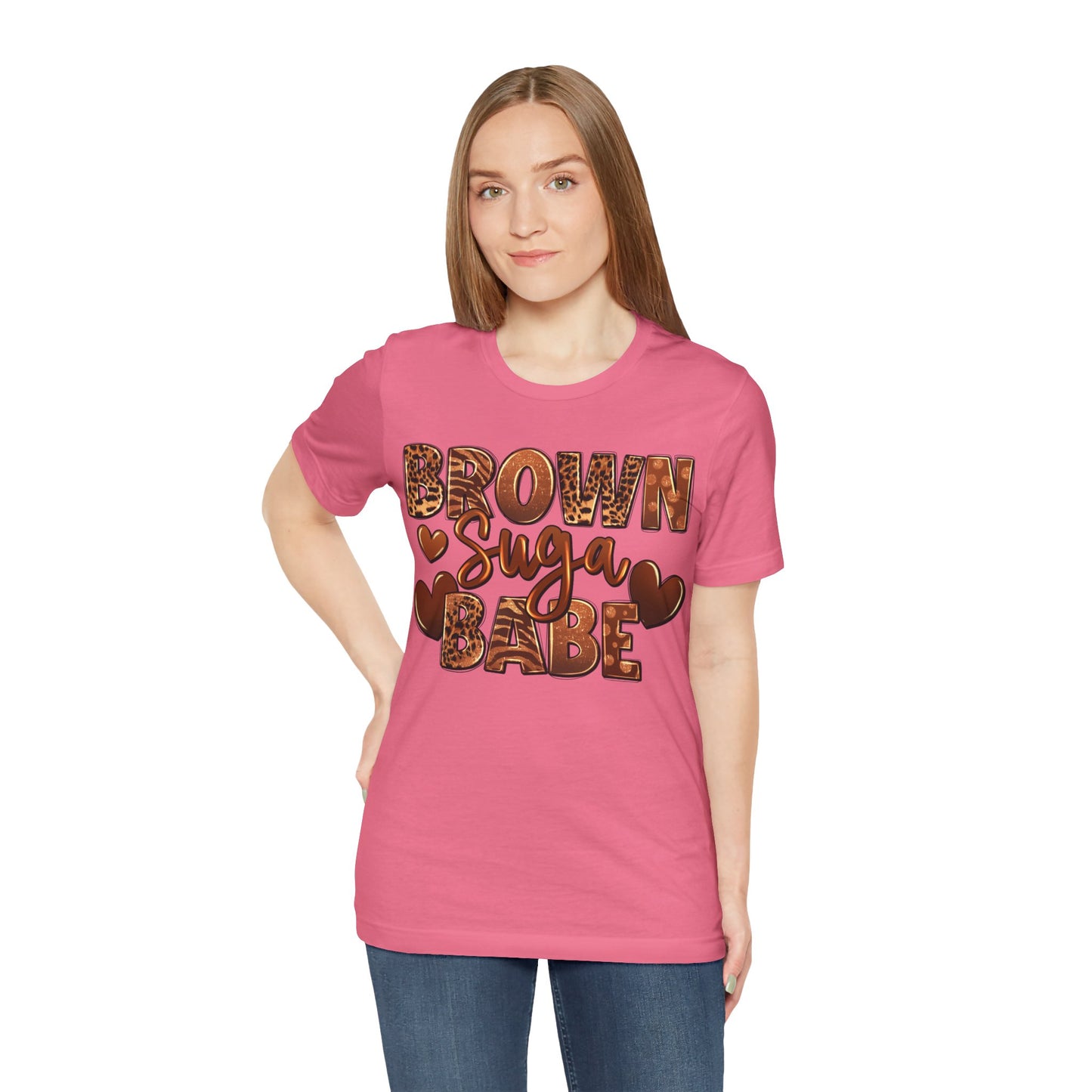 Brown Sugar Unisex Jersey Short Sleeve Tee