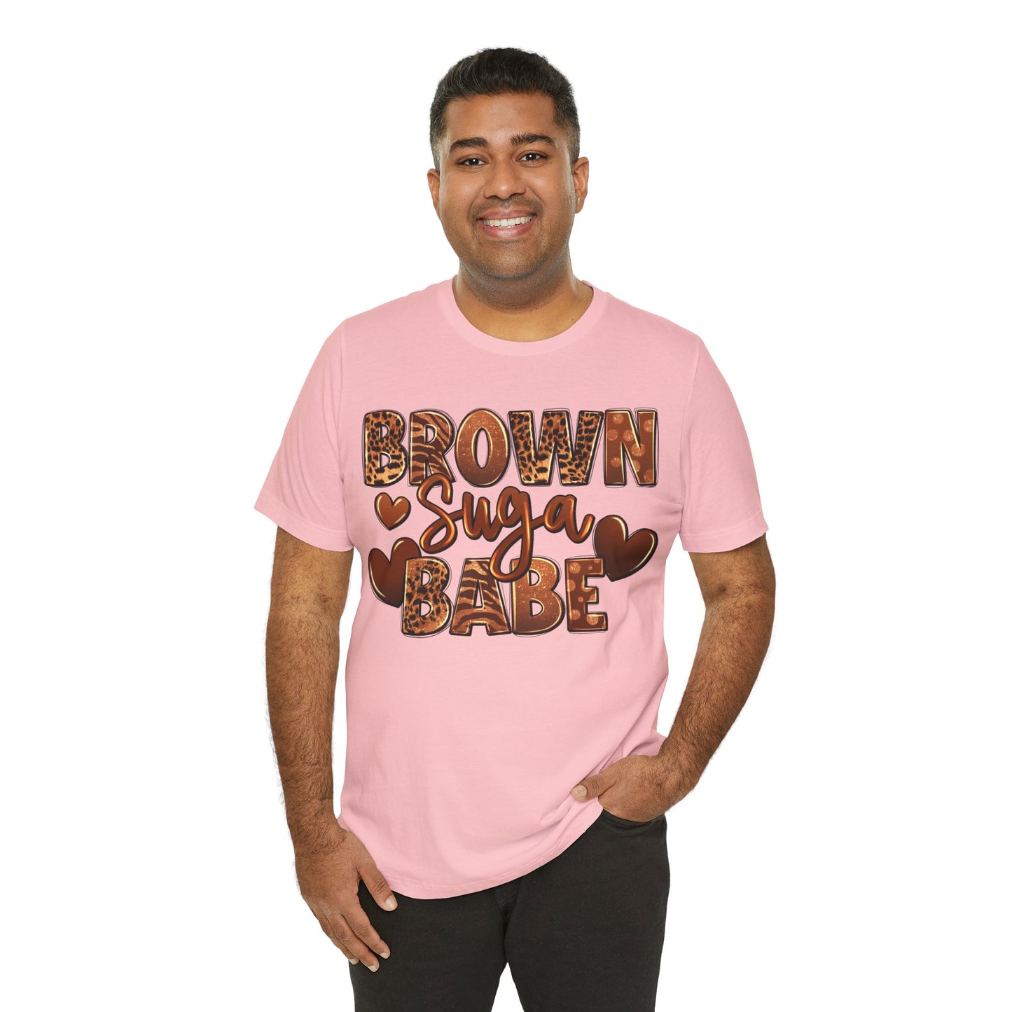 Brown Sugar Unisex Jersey Short Sleeve Tee