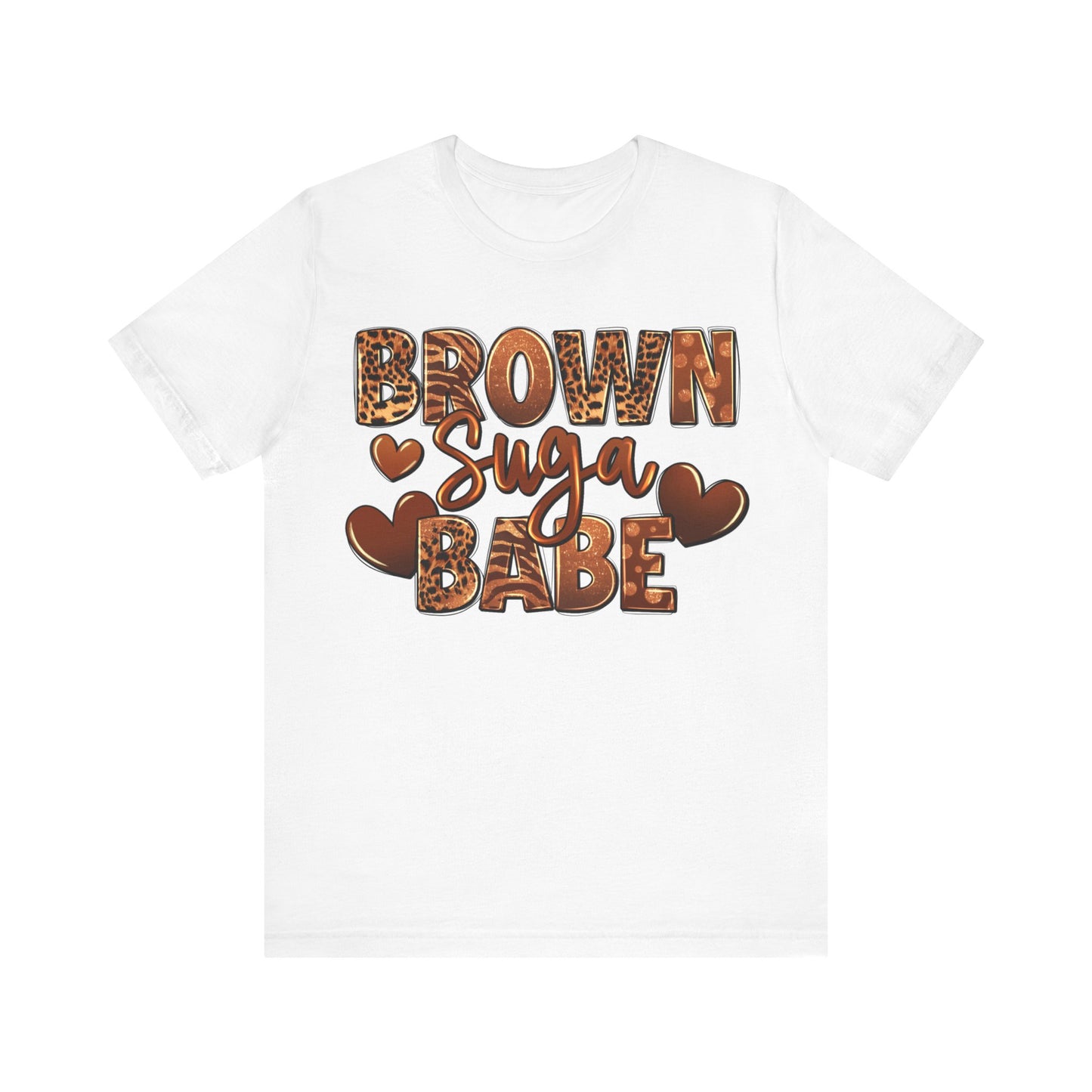 Brown Sugar Unisex Jersey Short Sleeve Tee