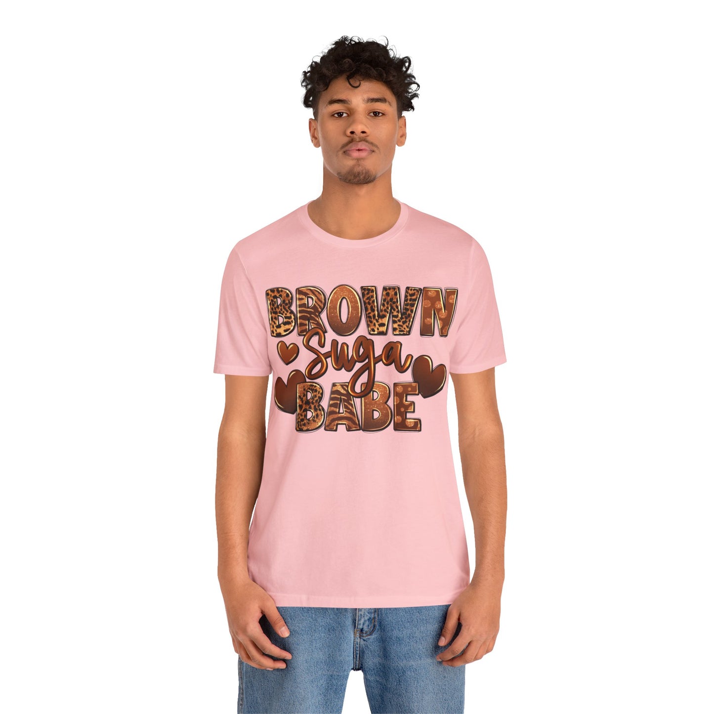 Brown Sugar Unisex Jersey Short Sleeve Tee
