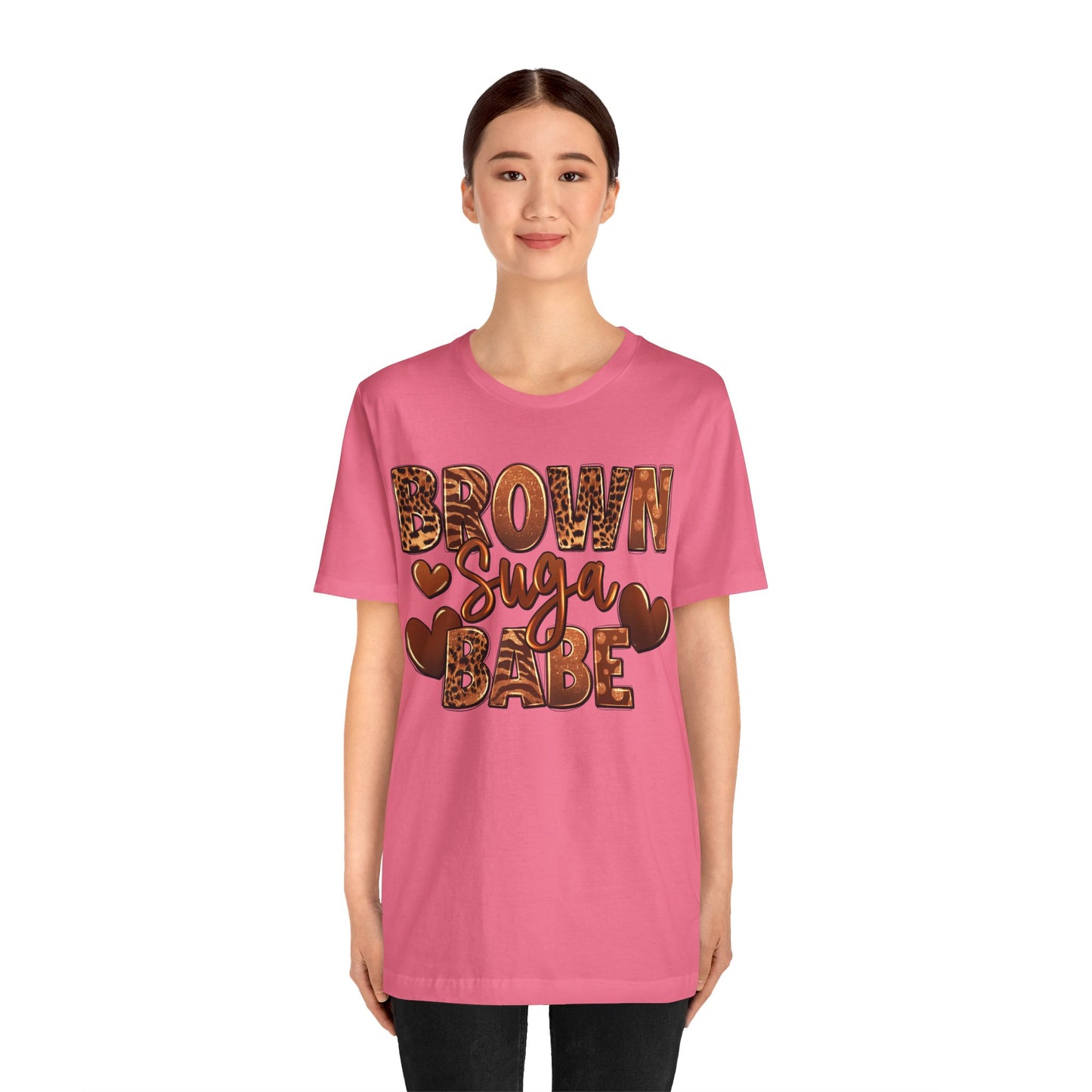 Brown Sugar Unisex Jersey Short Sleeve Tee