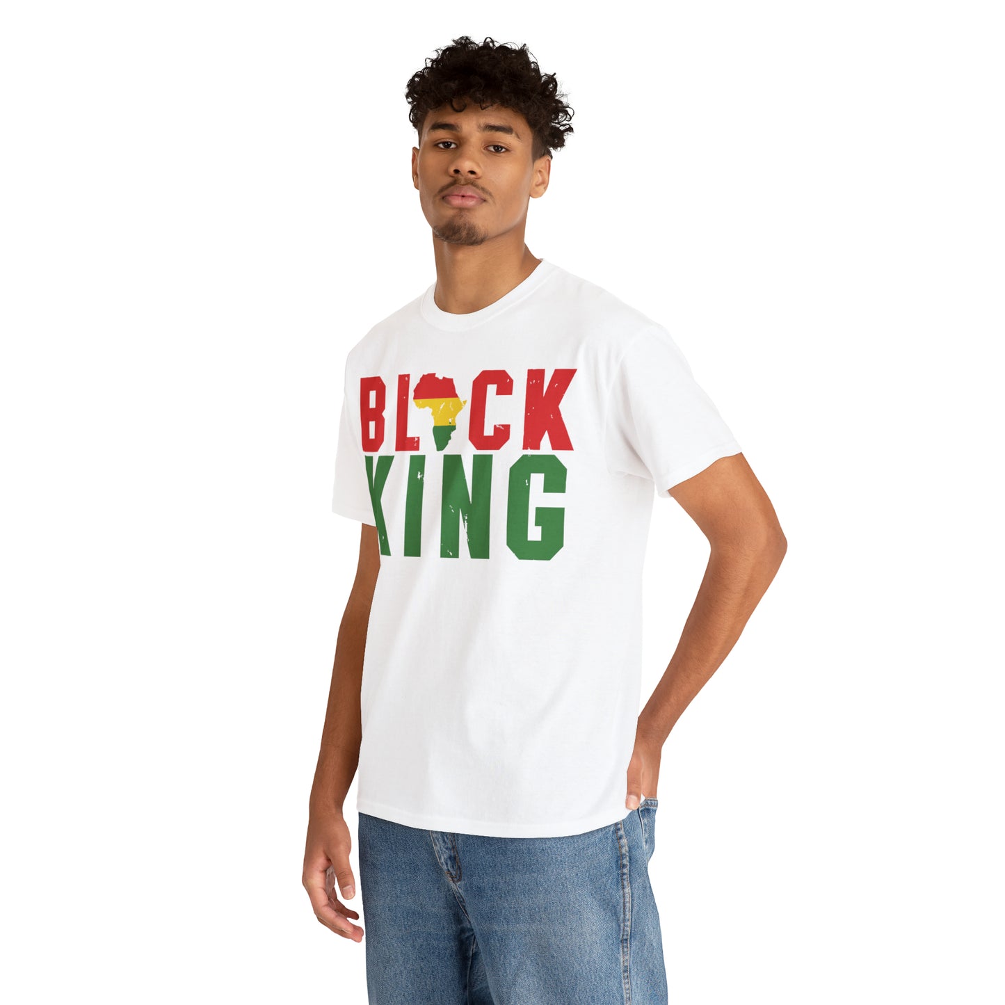 Black King Unisex Heavy Cotton Tee