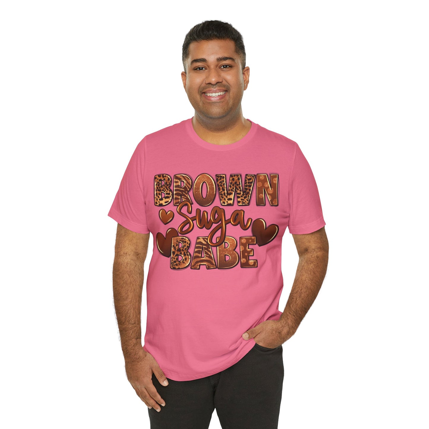 Brown Sugar Unisex Jersey Short Sleeve Tee