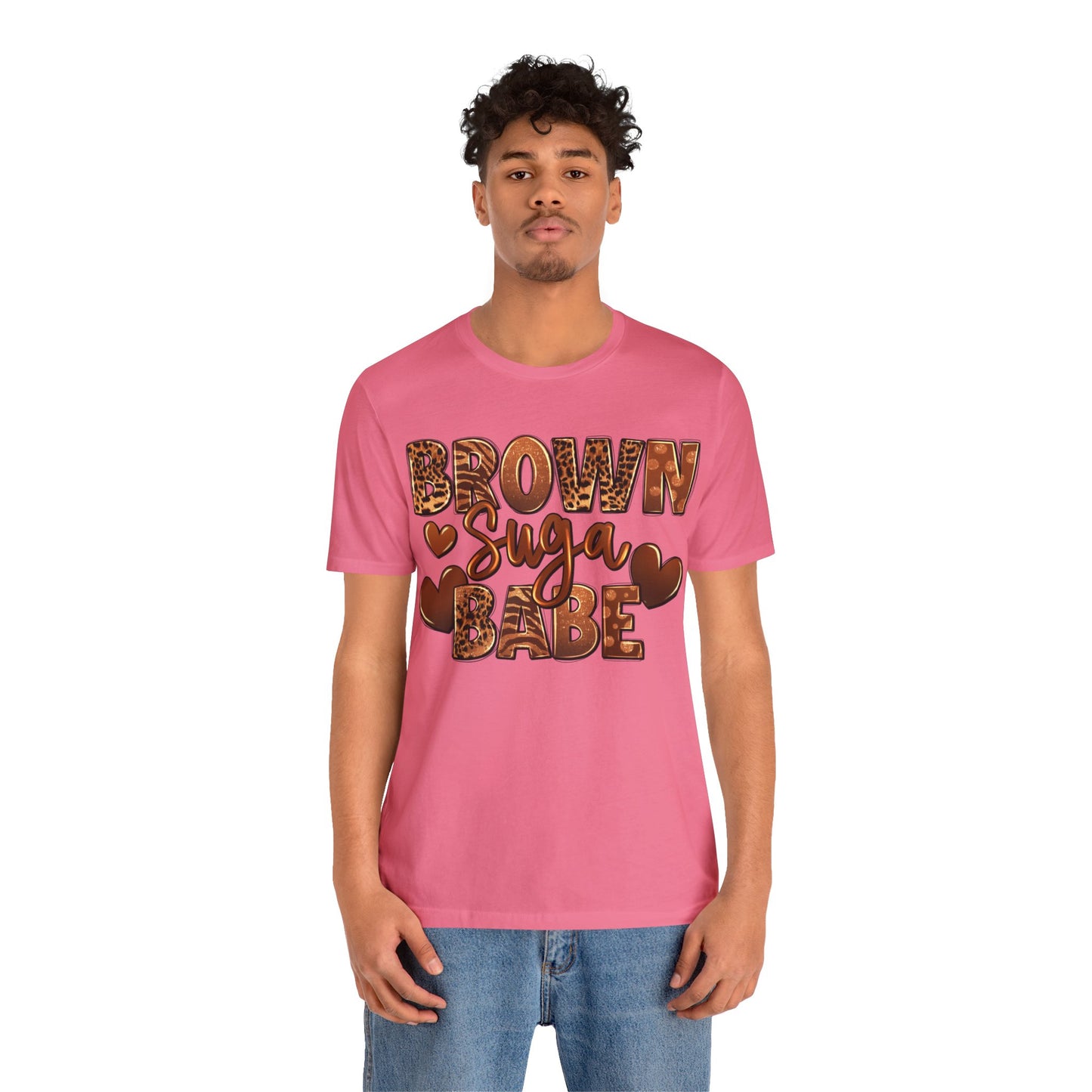 Brown Sugar Unisex Jersey Short Sleeve Tee