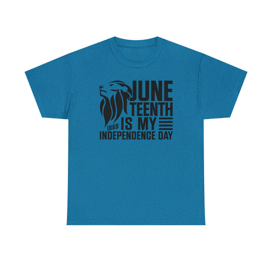 Independence (Vinyl Cut-1 Color) Unisex Heavy Cotton Tee