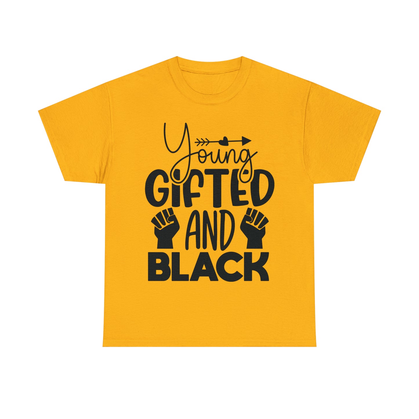 Gifted (Vinyl Cut-1 Color) Unisex Heavy Cotton Tee