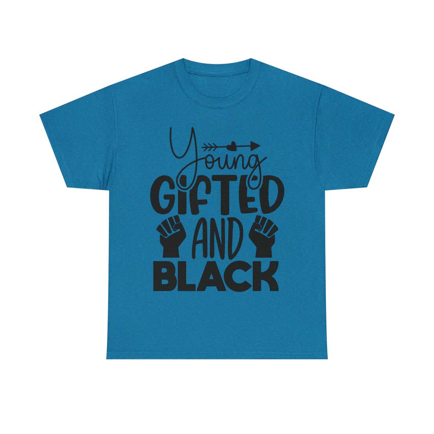 Gifted (Vinyl Cut-1 Color) Unisex Heavy Cotton Tee