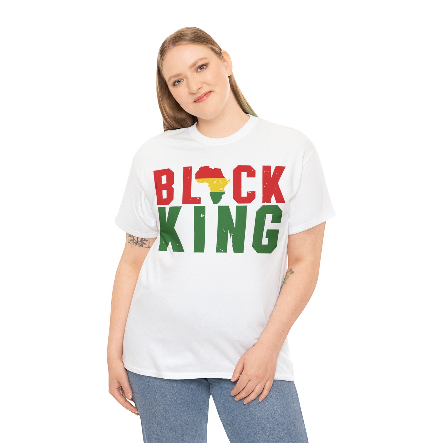 Black King Unisex Heavy Cotton Tee