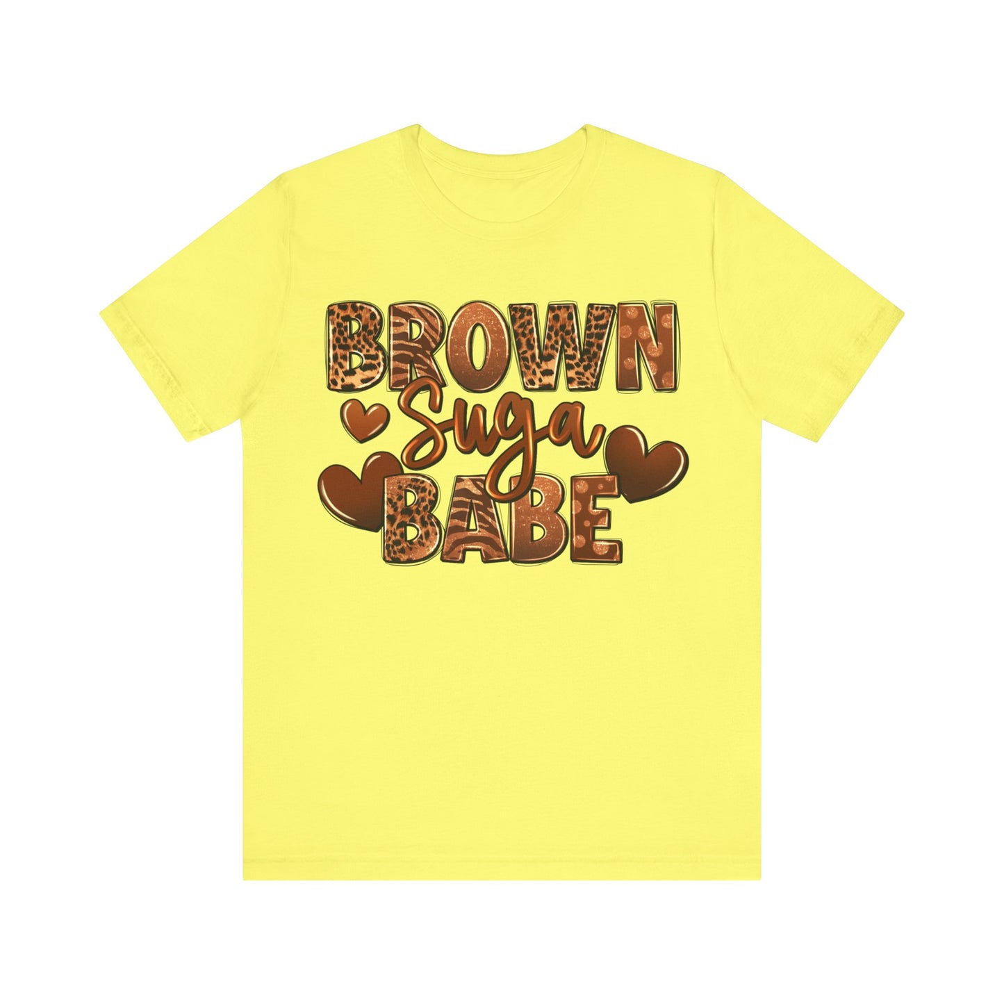Brown Sugar Unisex Jersey Short Sleeve Tee