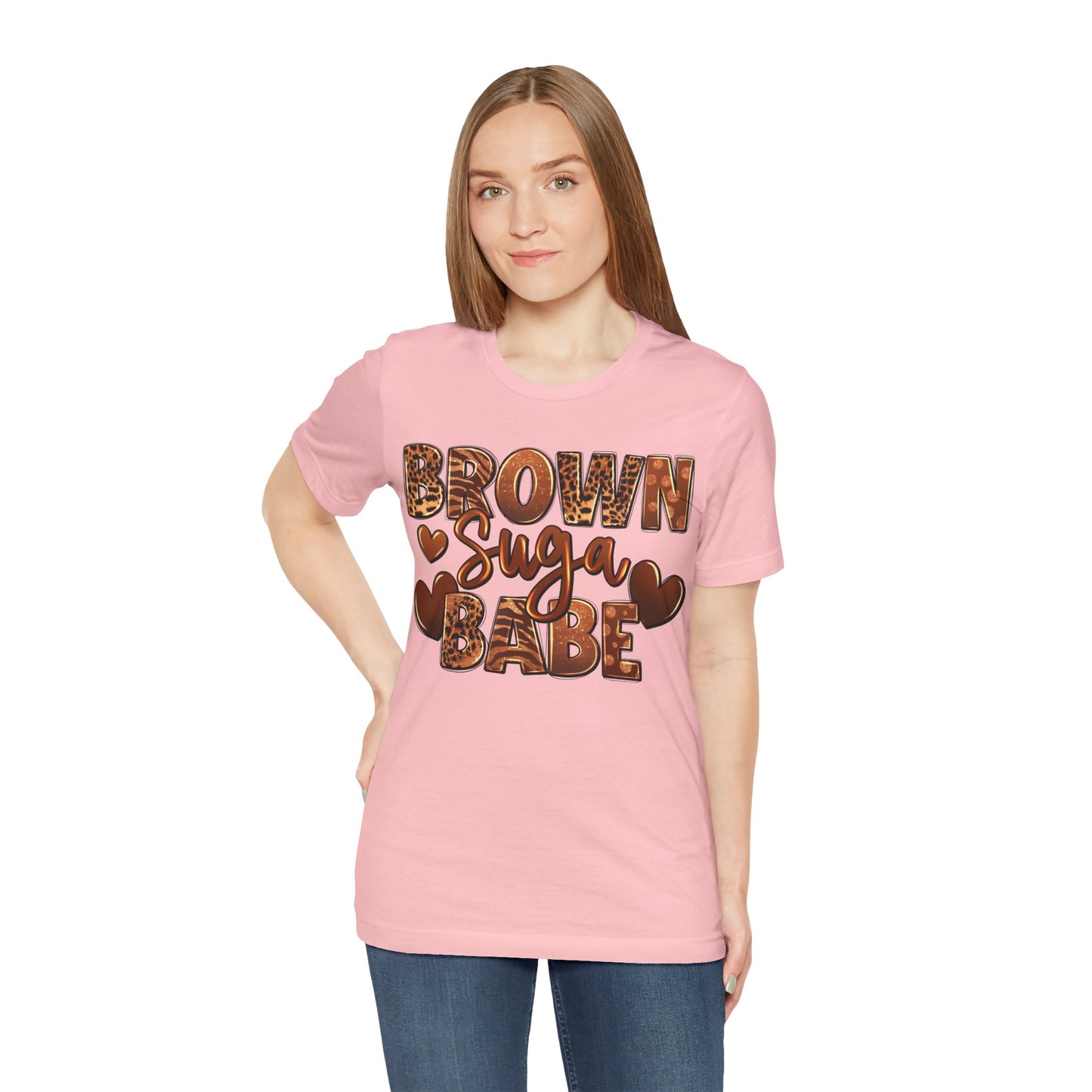 Brown Sugar Unisex Jersey Short Sleeve Tee