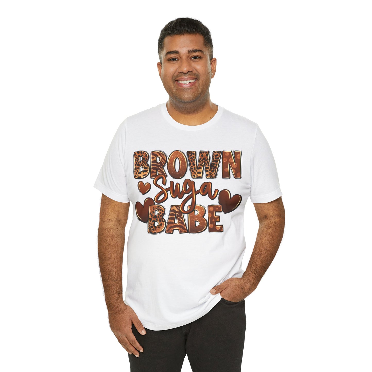Brown Sugar Unisex Jersey Short Sleeve Tee