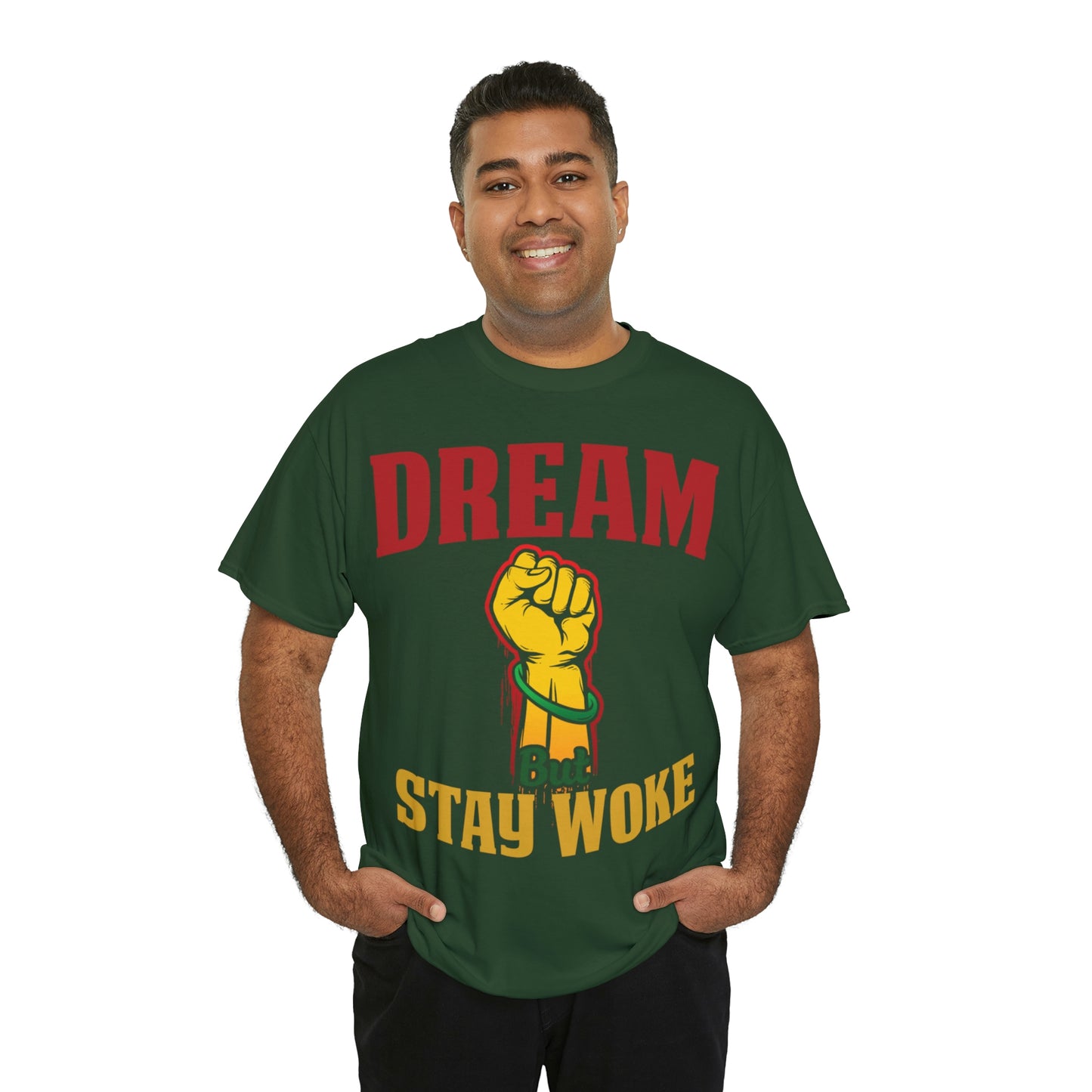 Dream/Woke Unisex Heavy Cotton Tee