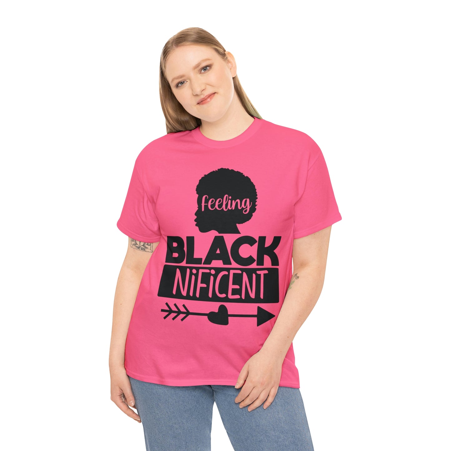 Feeling Blacknificent Unisex Heavy Cotton Tee