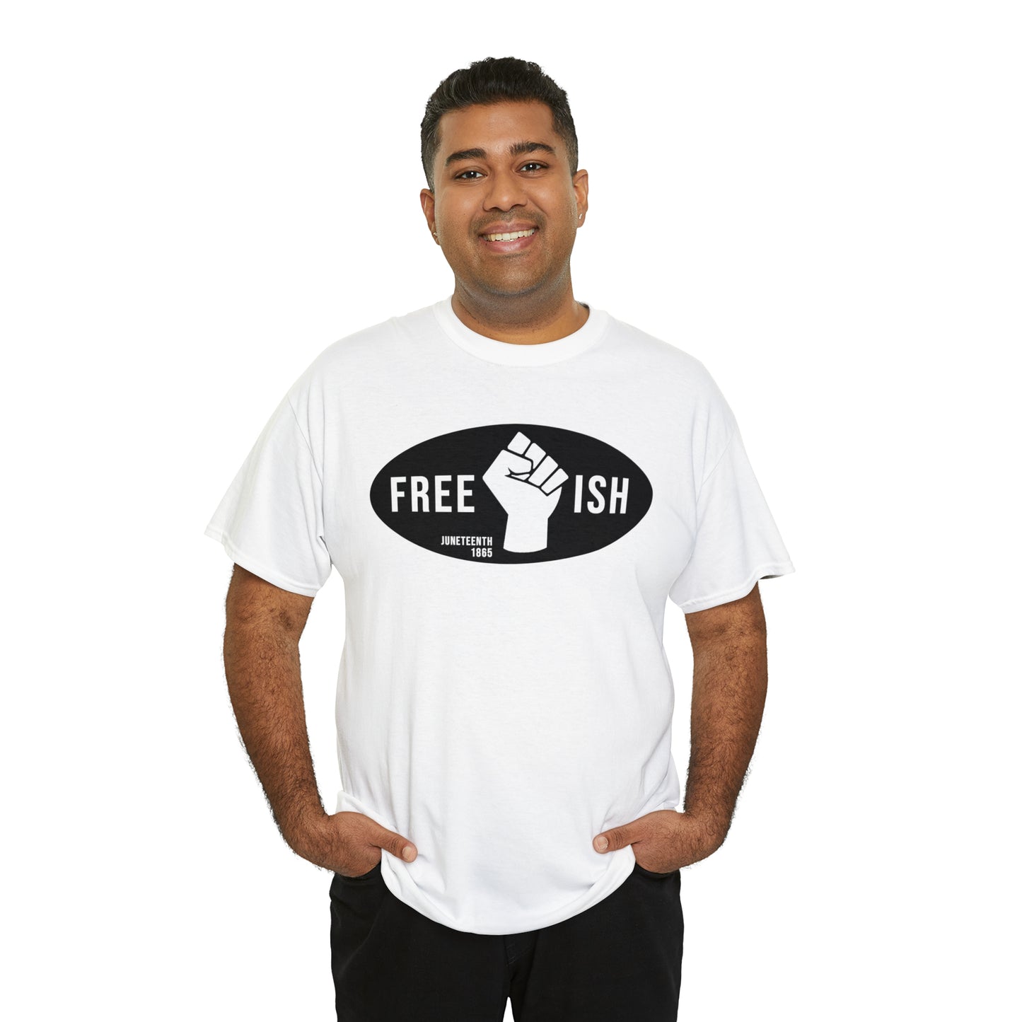Free-Ish-DTF Print Unisex Heavy Cotton Tee