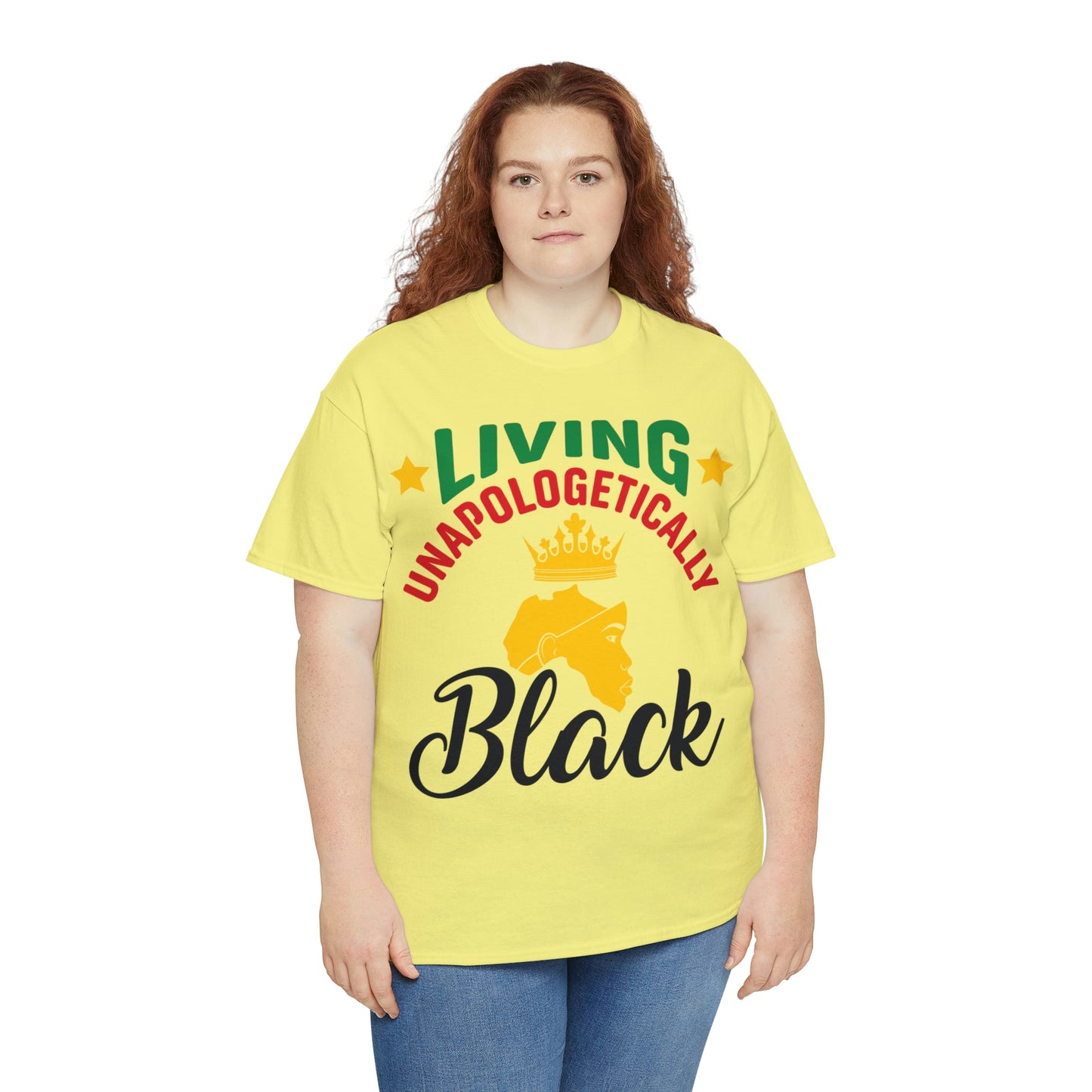 Living Unapologetically Unisex Heavy Cotton Tee