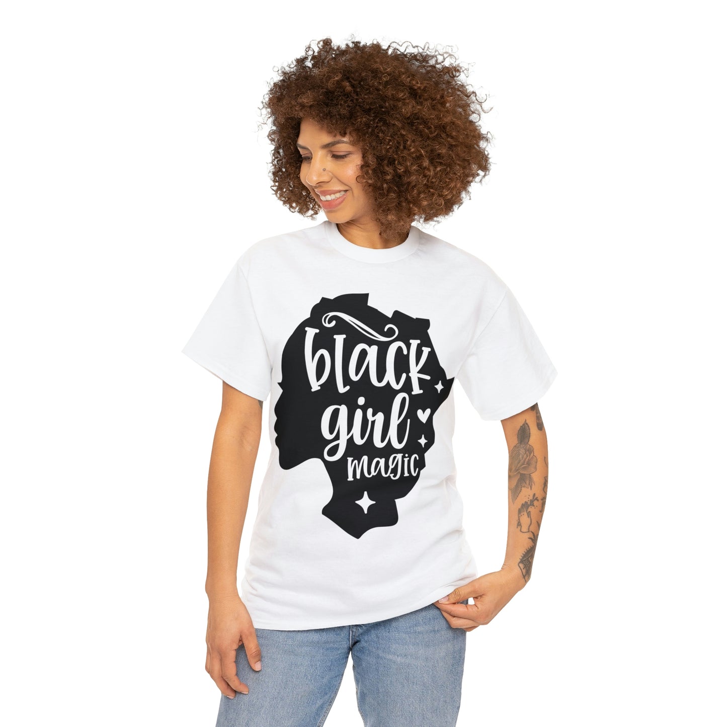 Black Girl Magic Unisex Heavy Cotton Tee