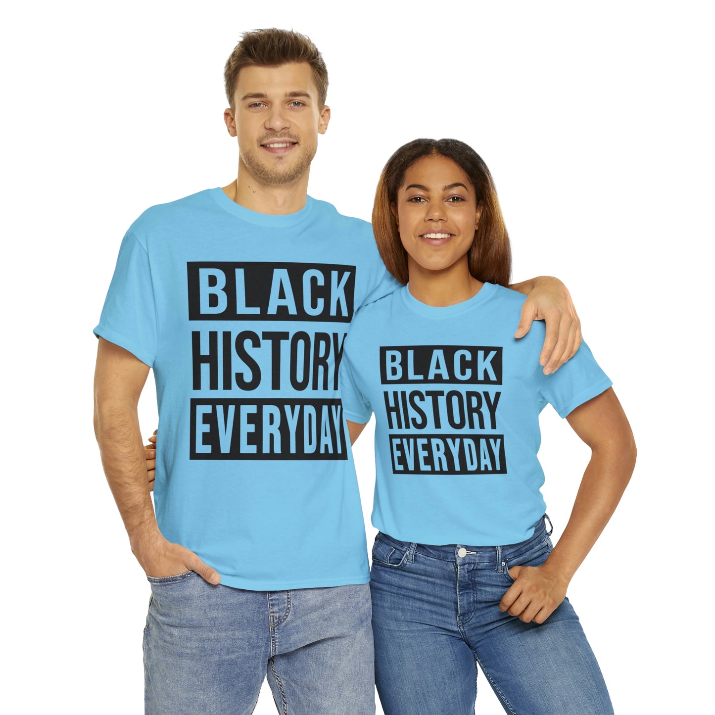 Black History Everyday Unisex Heavy Cotton Tee