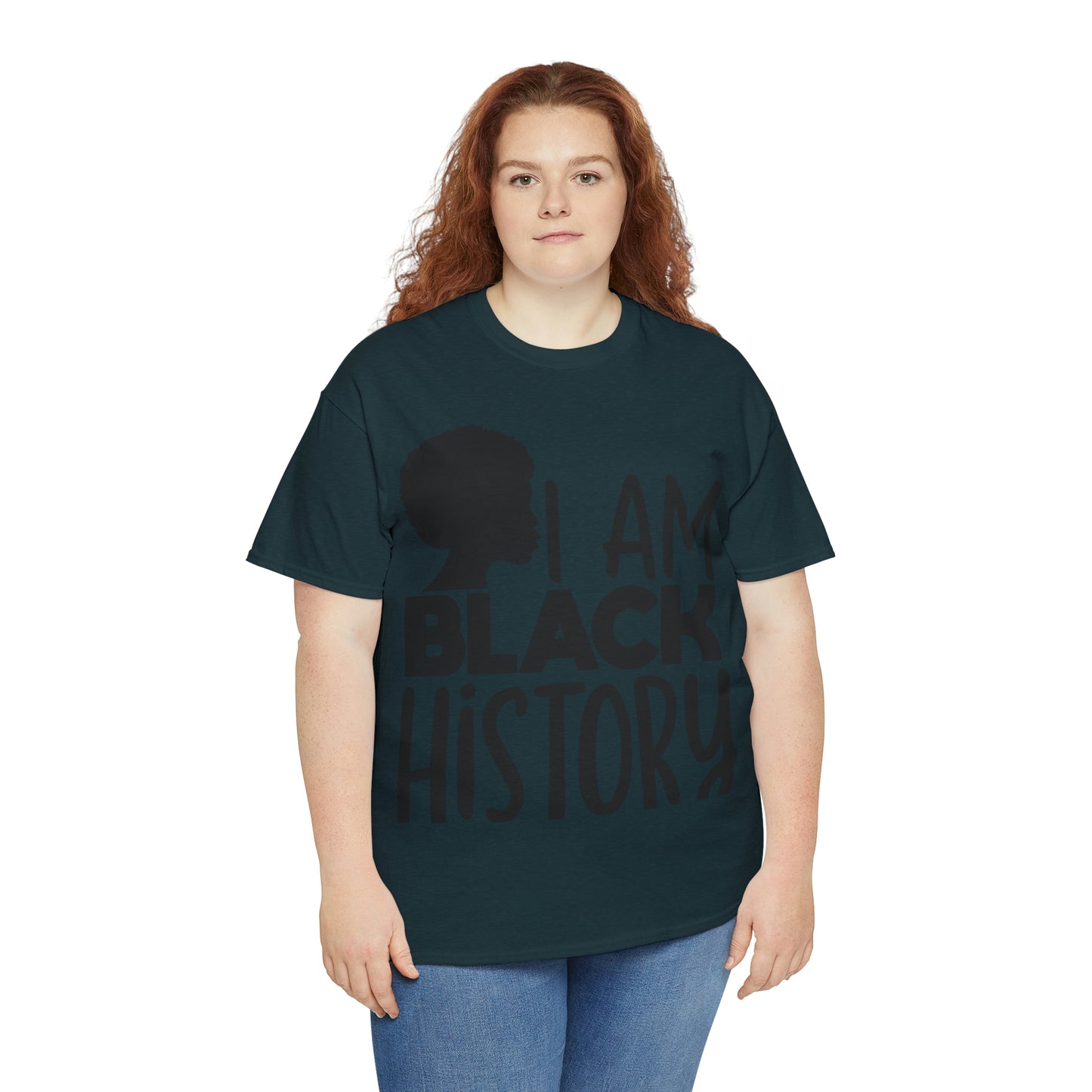 I Am Black History Unisex Heavy Cotton Tee