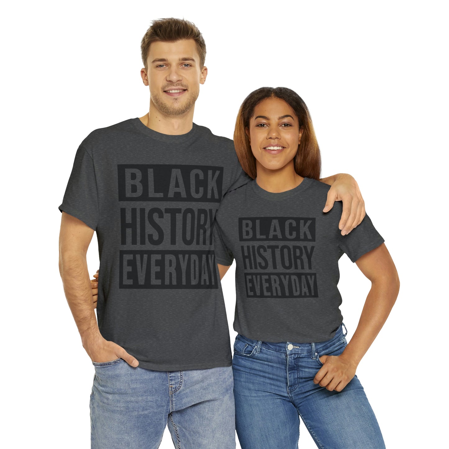 Black History Everyday Unisex Heavy Cotton Tee
