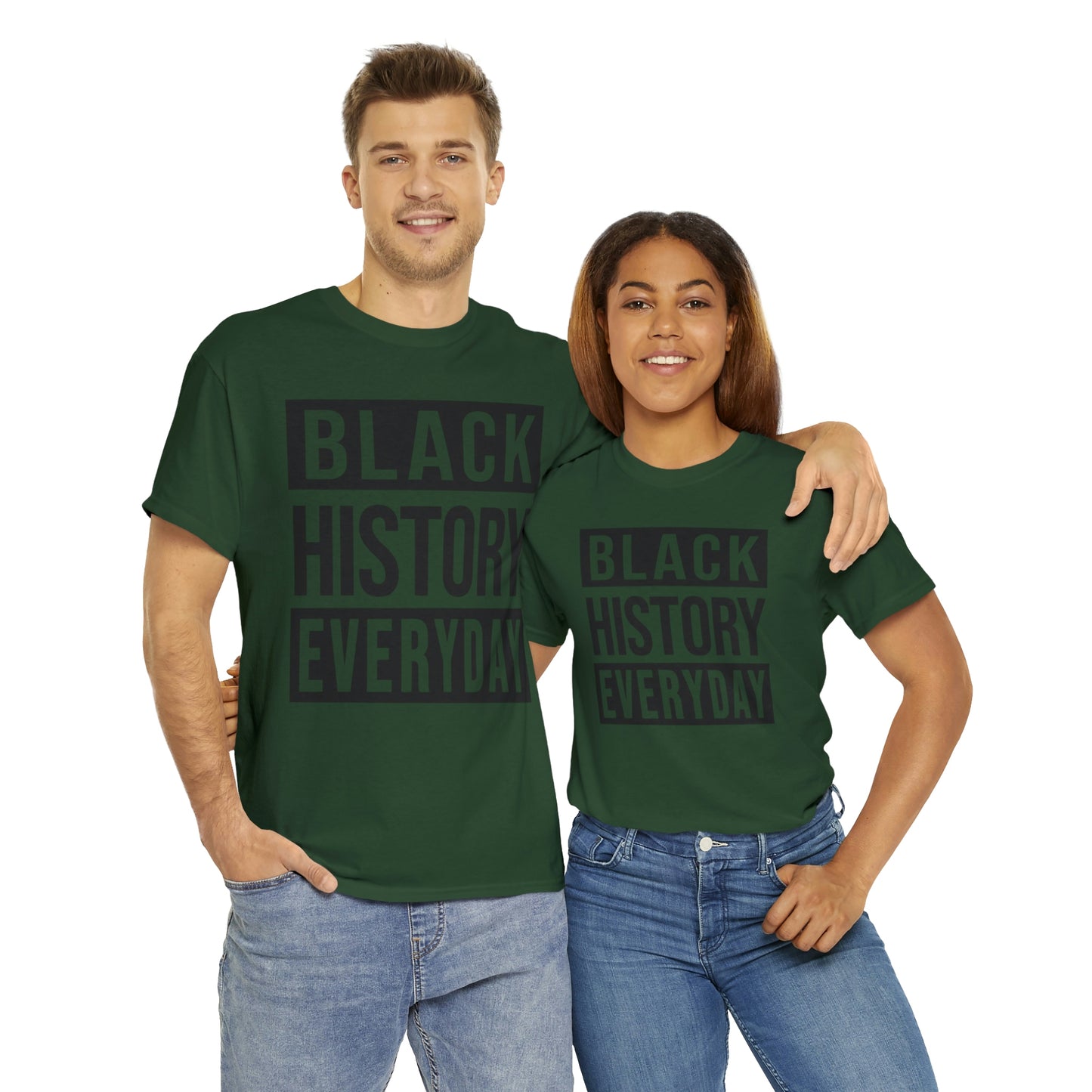 Black History Everyday Unisex Heavy Cotton Tee