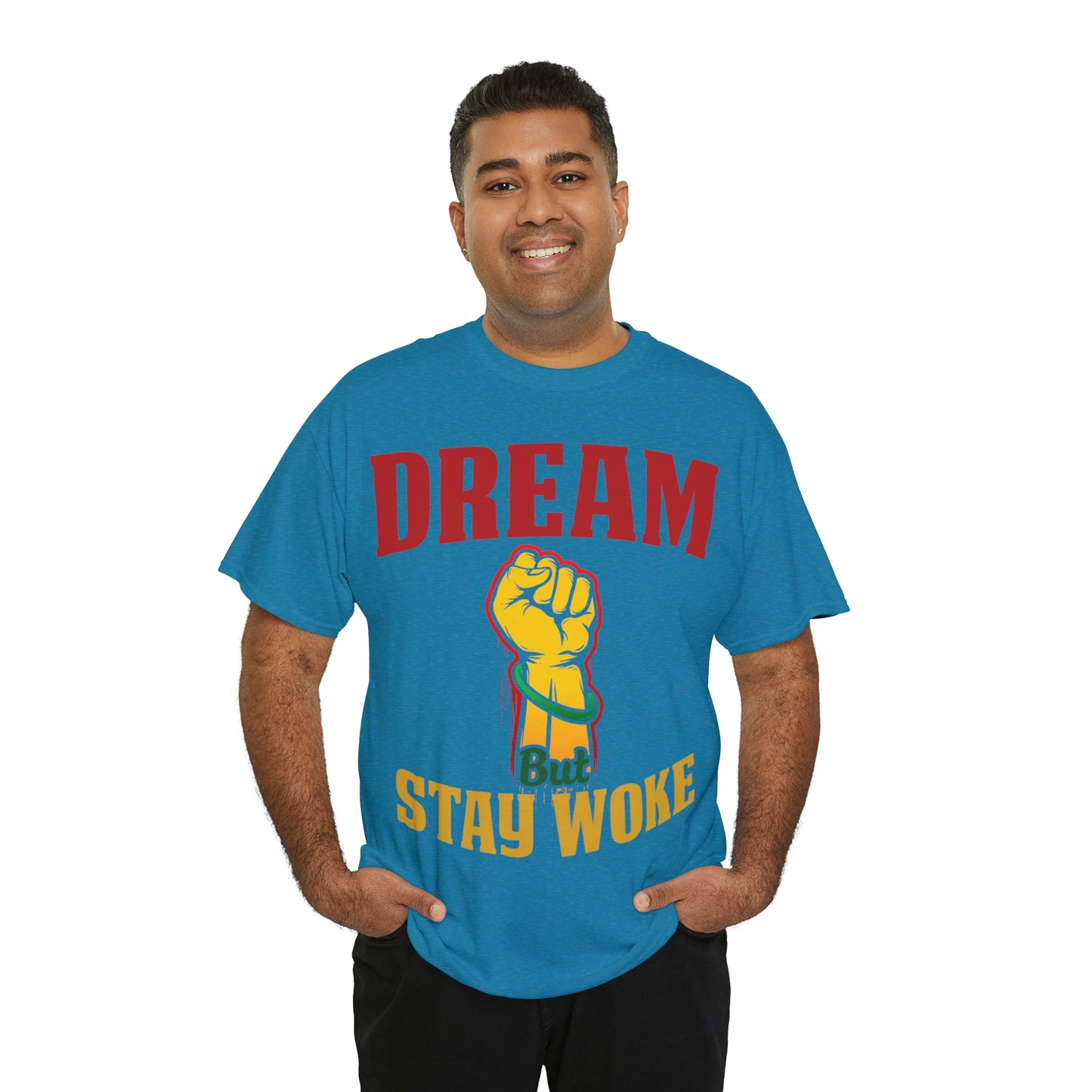 Dream/Woke Unisex Heavy Cotton Tee