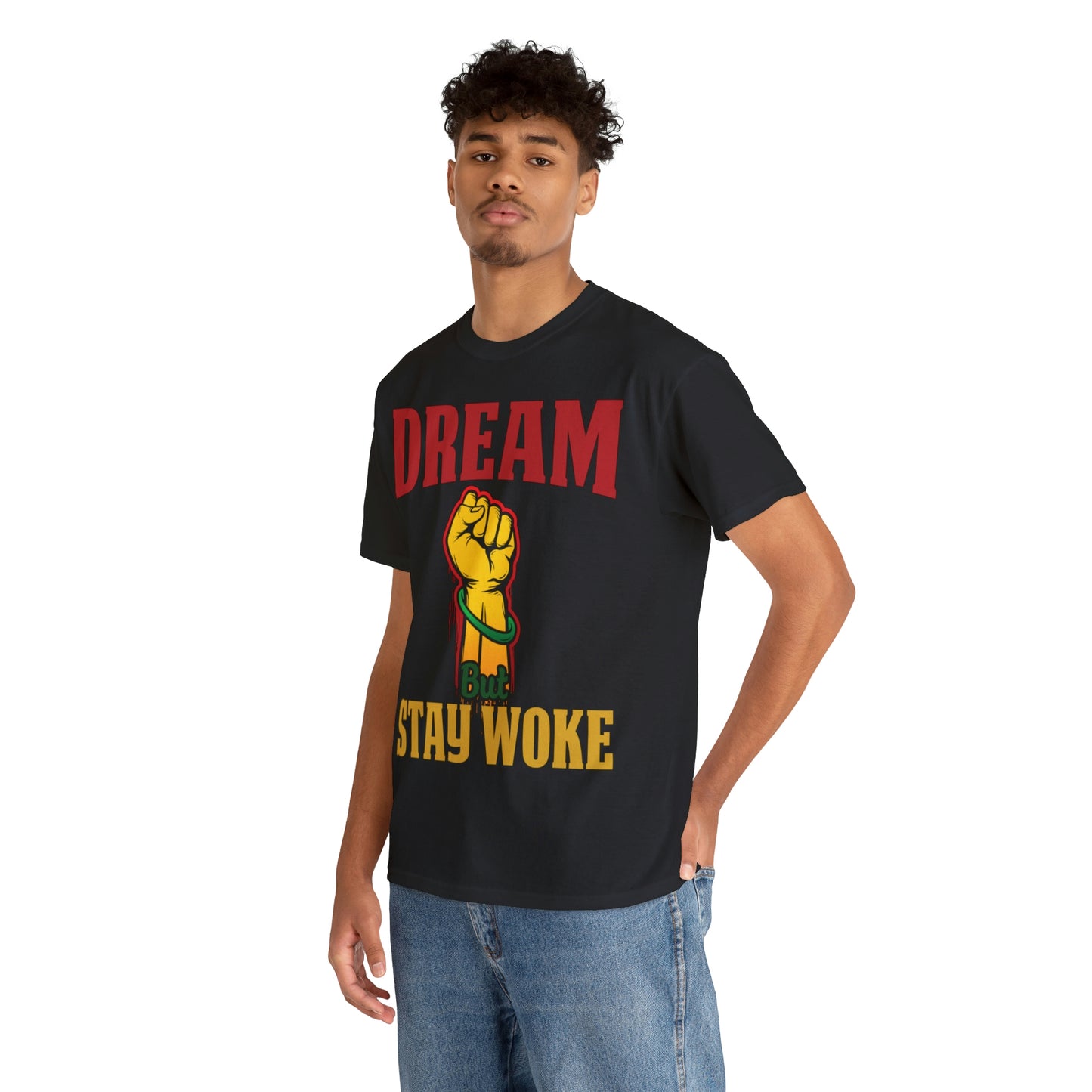 Dream/Woke Unisex Heavy Cotton Tee
