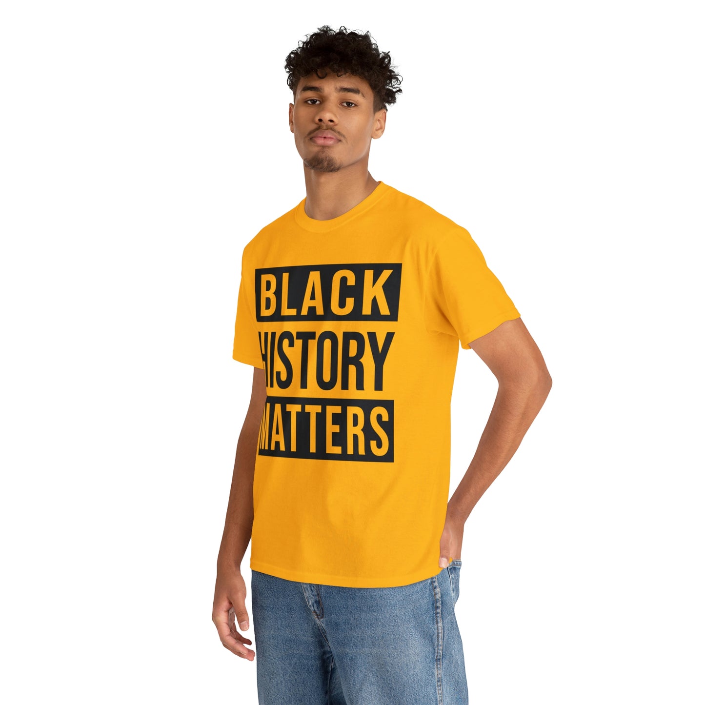 Black History Matters Unisex Heavy Cotton Tee