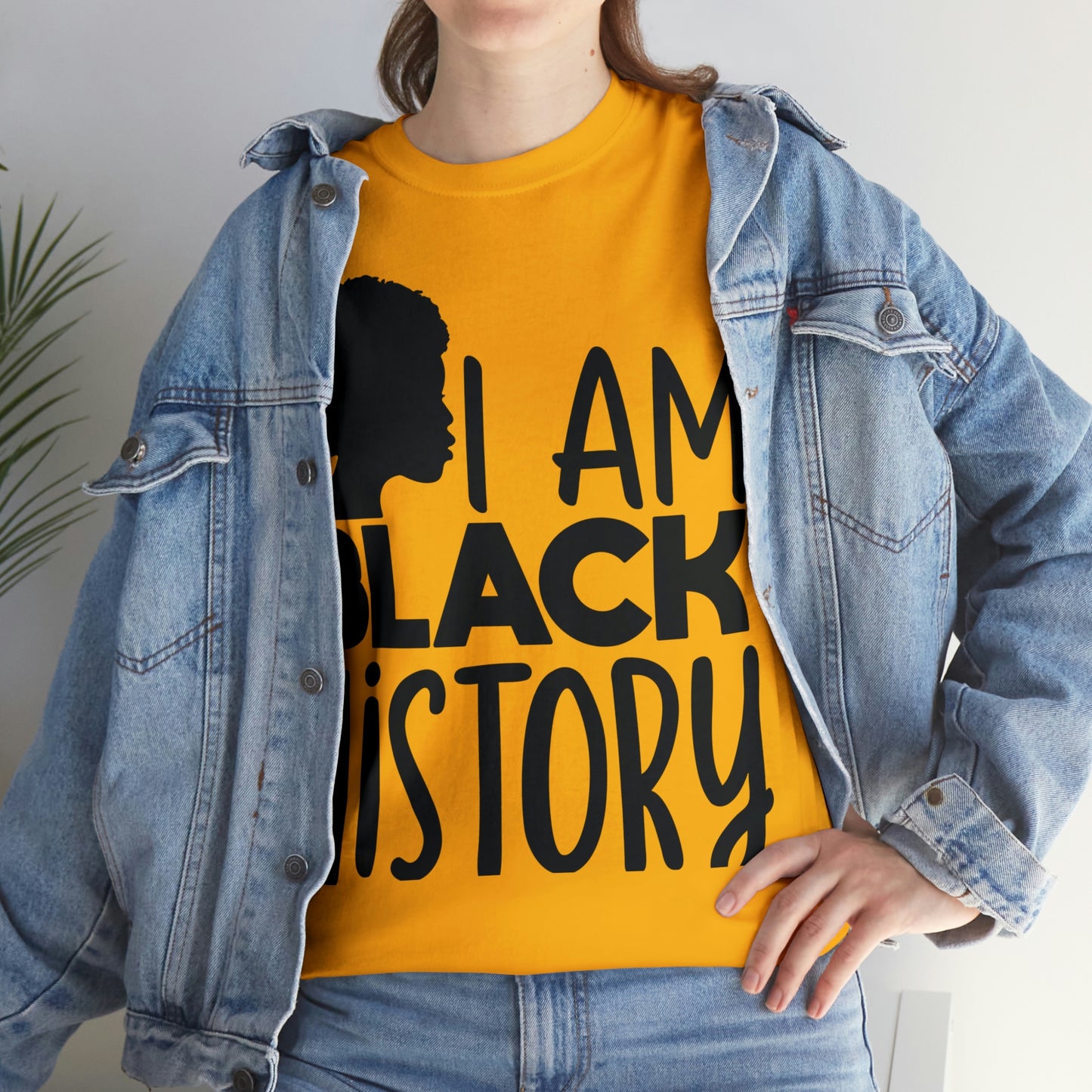 I Am Black History Unisex Heavy Cotton Tee