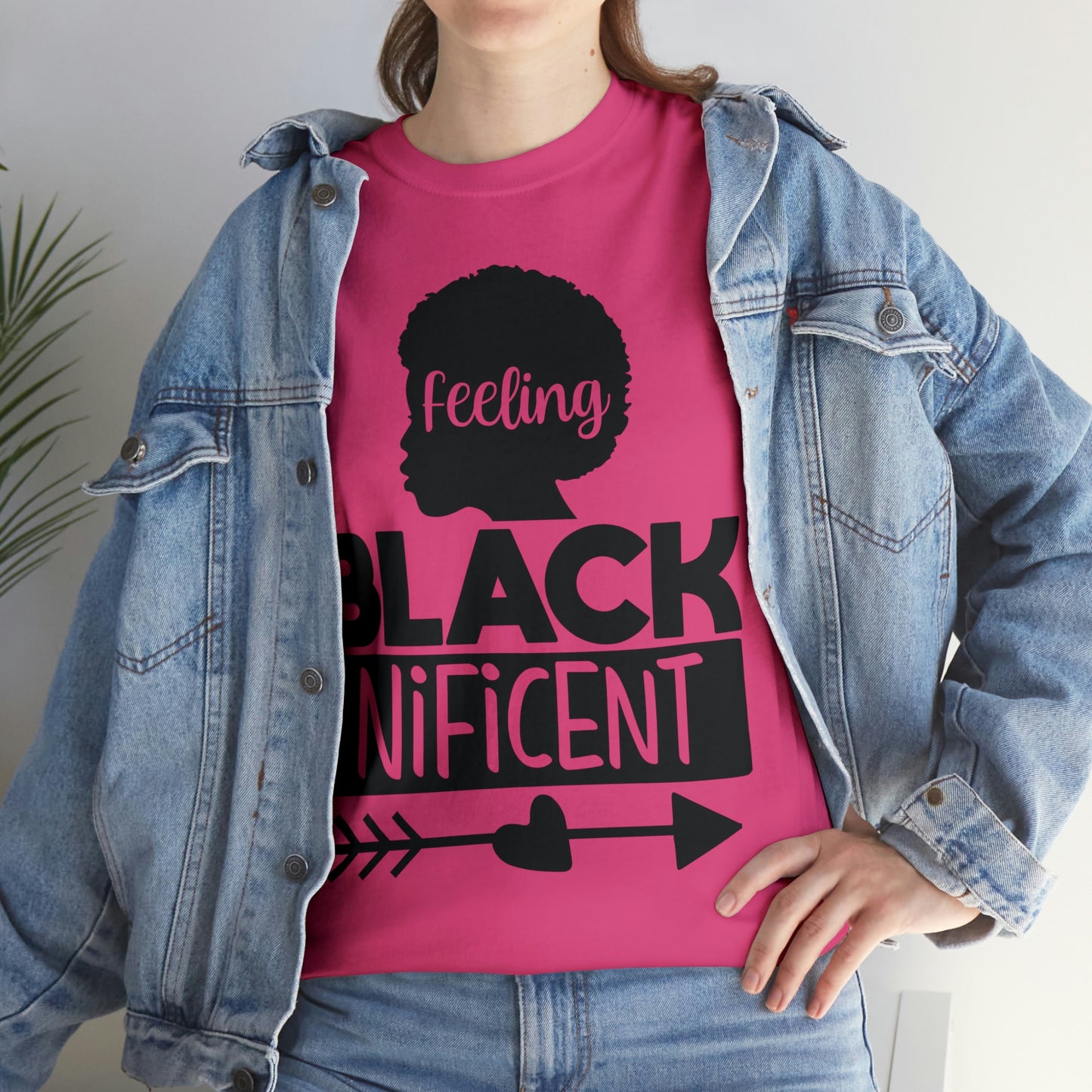 Feeling Blacknificent Unisex Heavy Cotton Tee