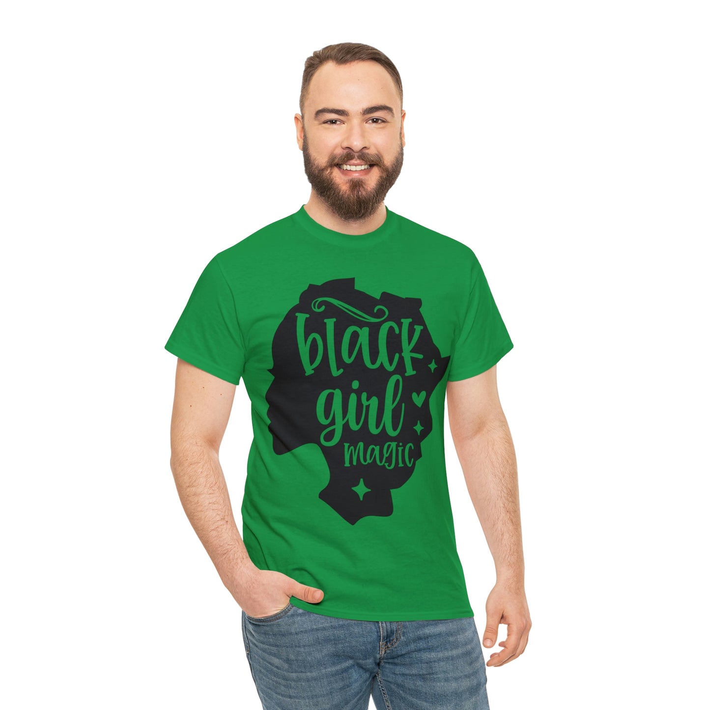 Black Girl Magic Unisex Heavy Cotton Tee