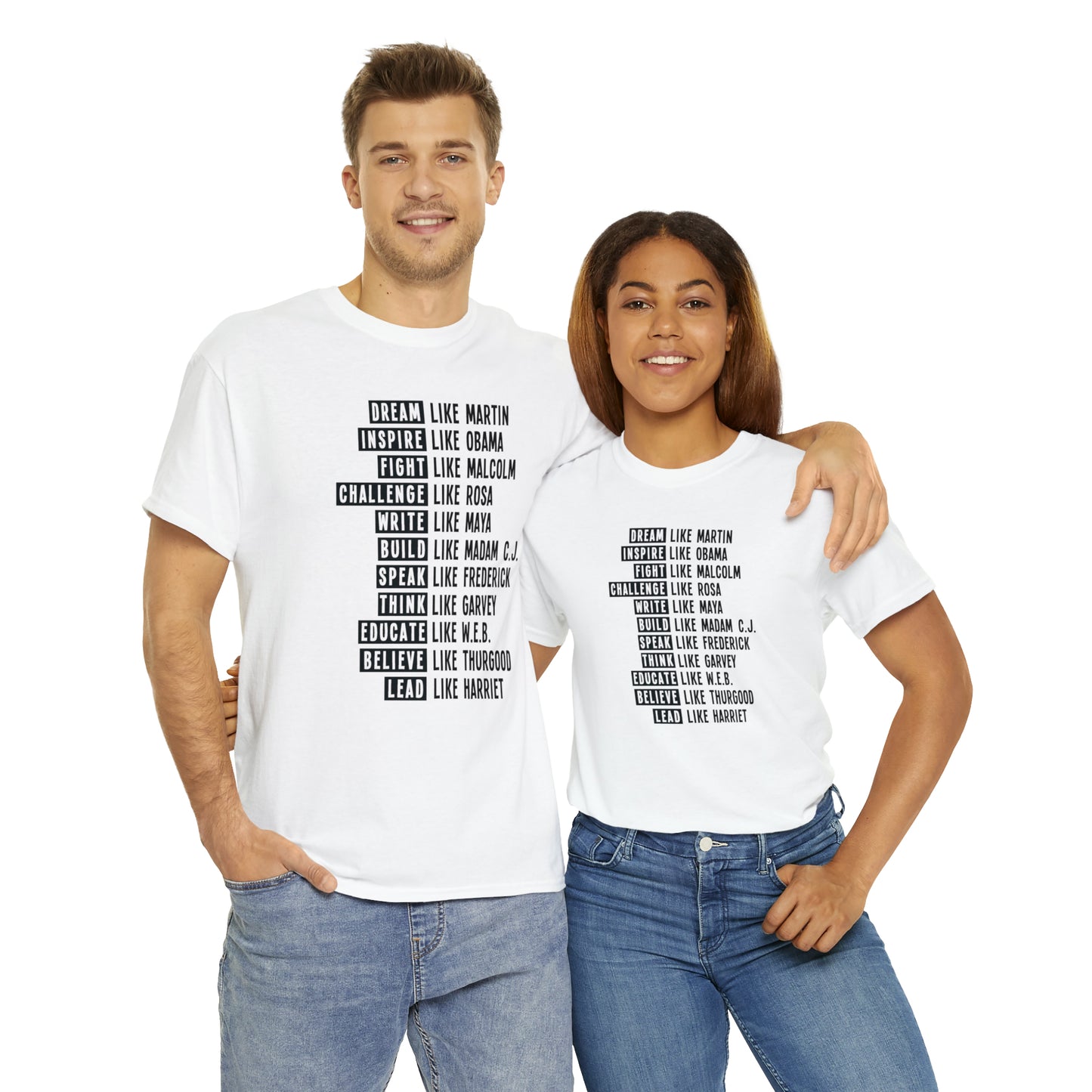 Be Like Unisex Heavy Cotton Tee
