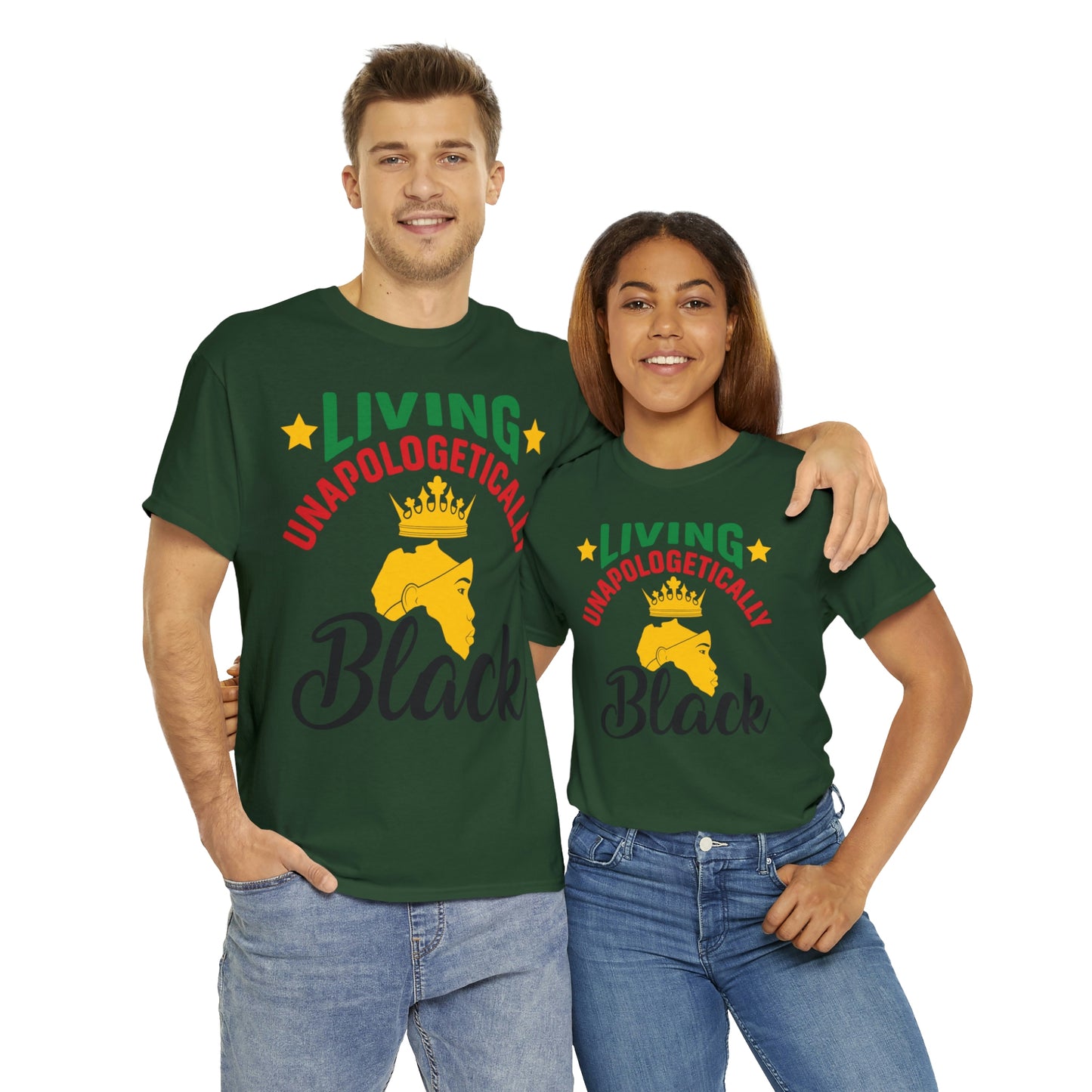 Living Unapologetically Unisex Heavy Cotton Tee