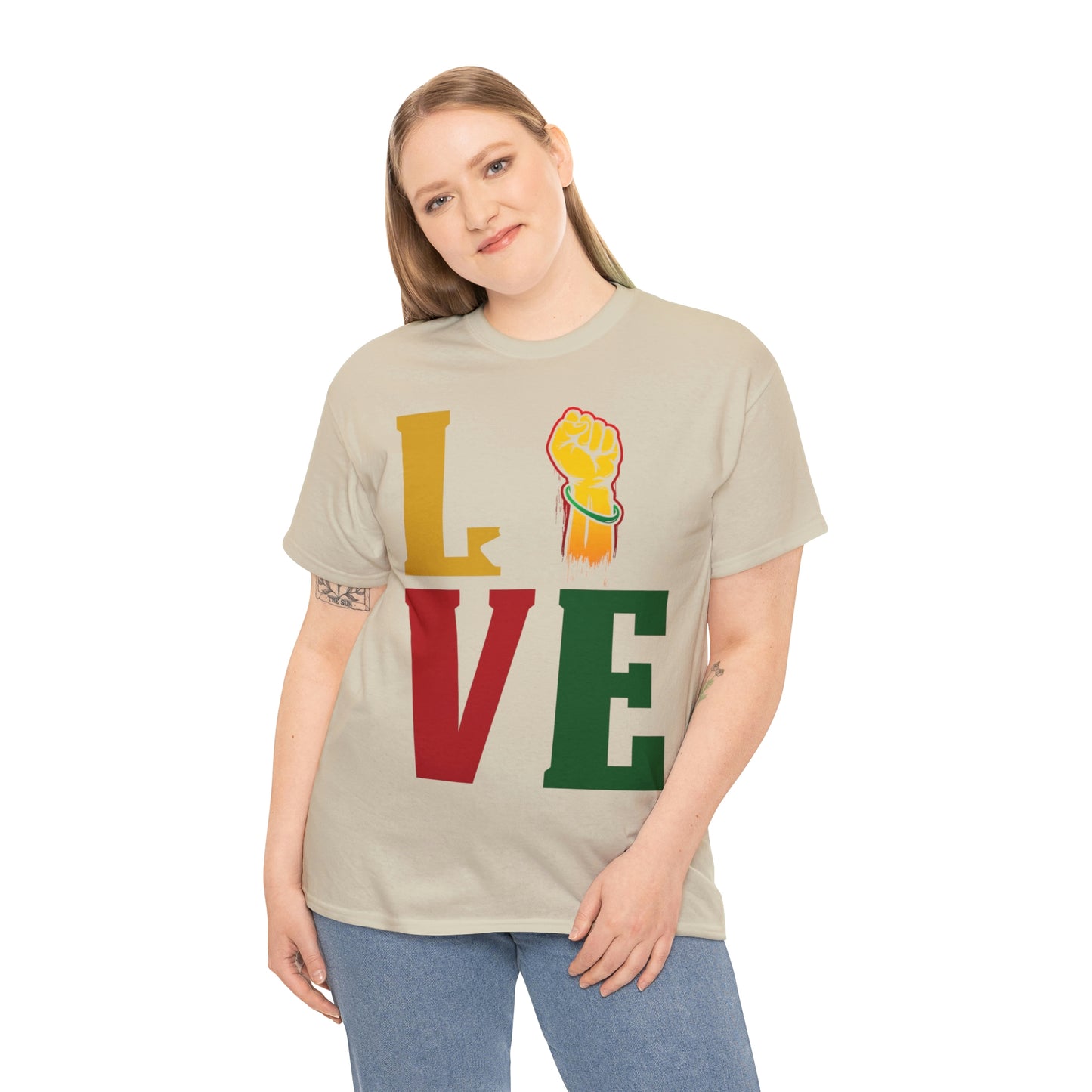 Love Unisex Heavy Cotton Tee
