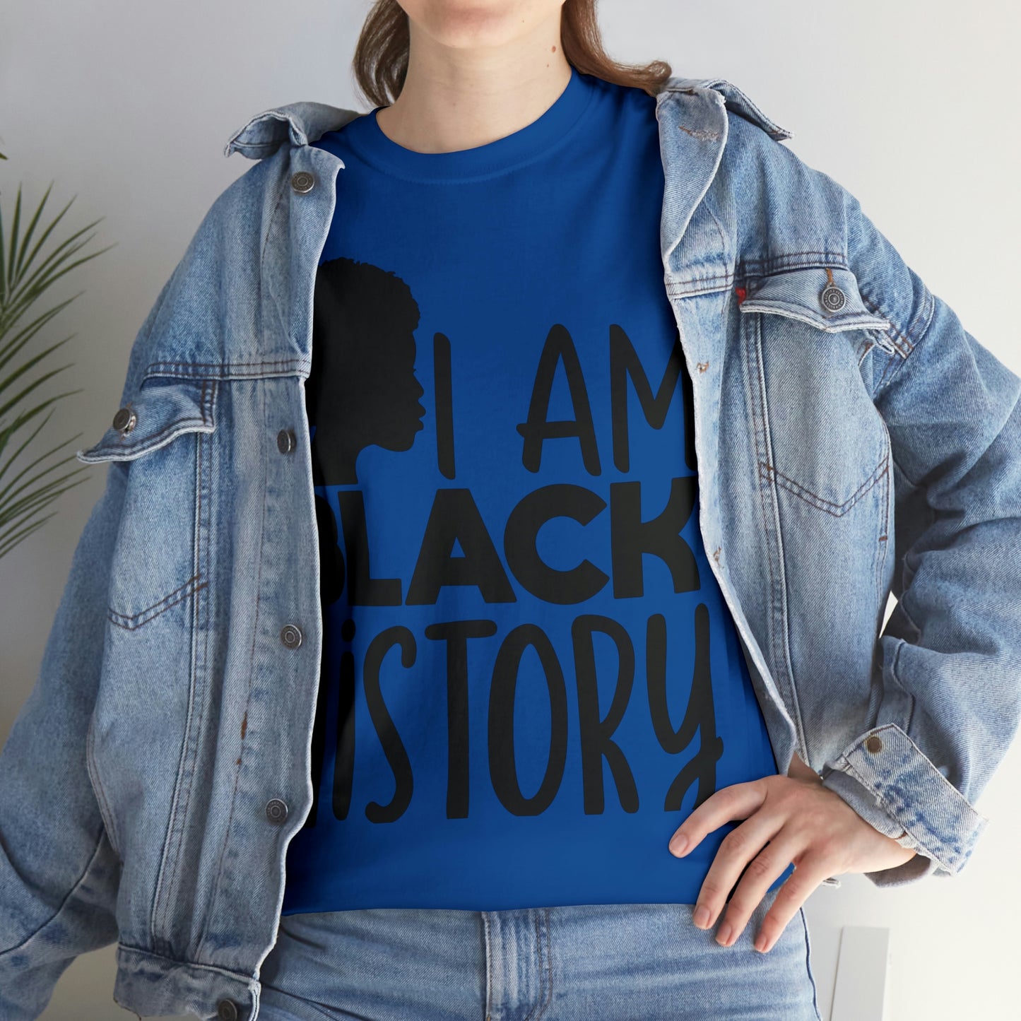 I Am Black History Unisex Heavy Cotton Tee